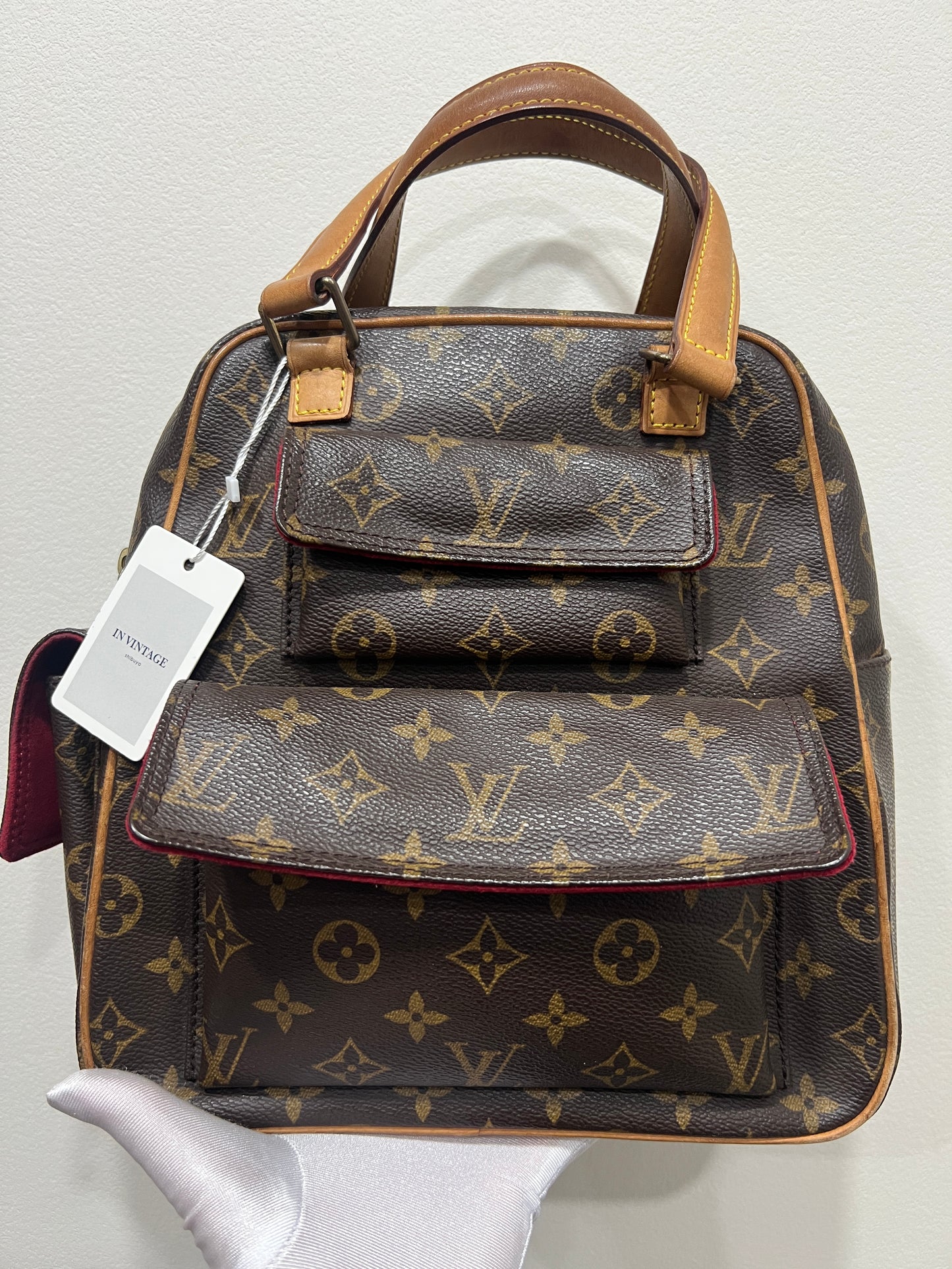 LOUIS VUITTON Excentri-Cite Satchel Handbag
