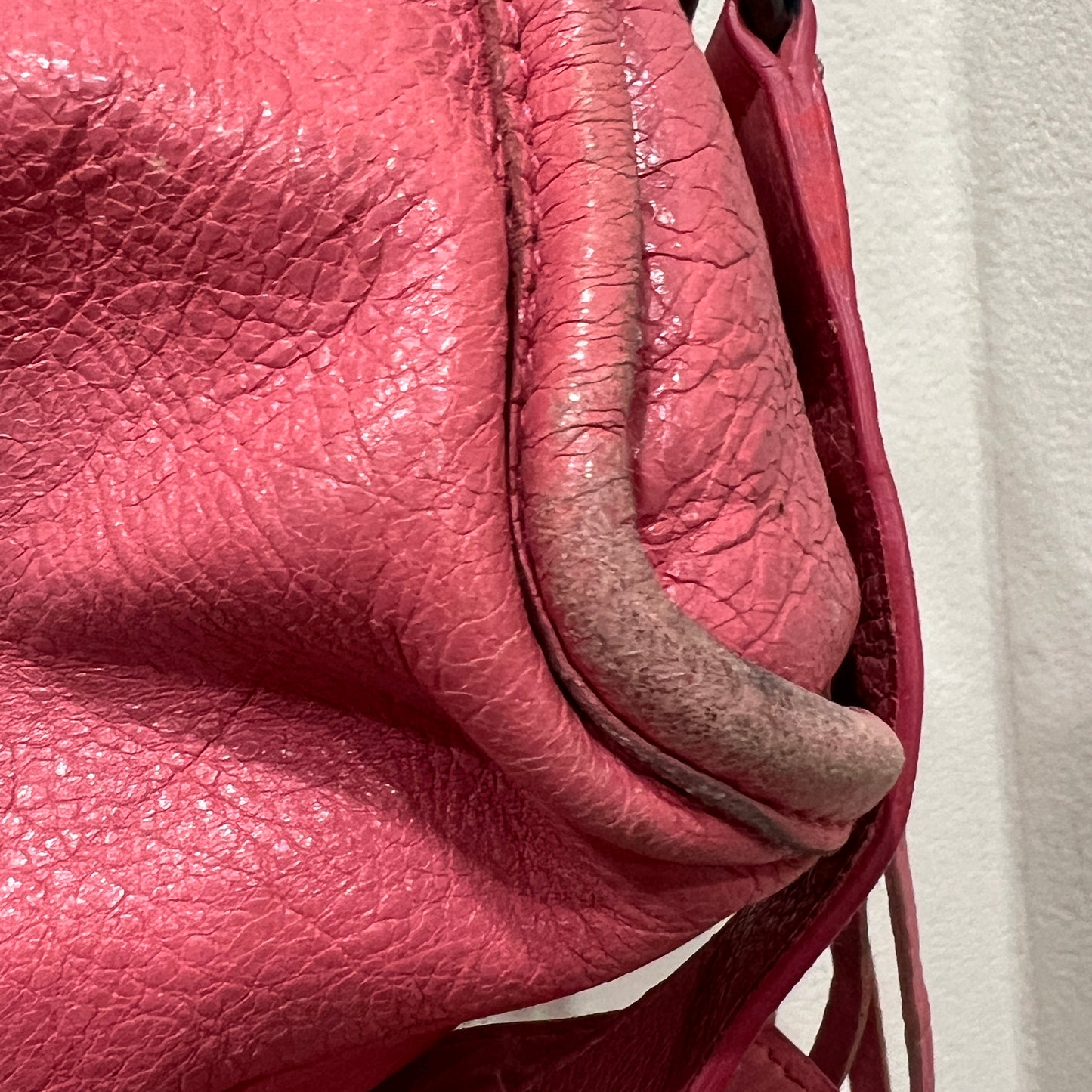BALENCIAGA Pink City Bag