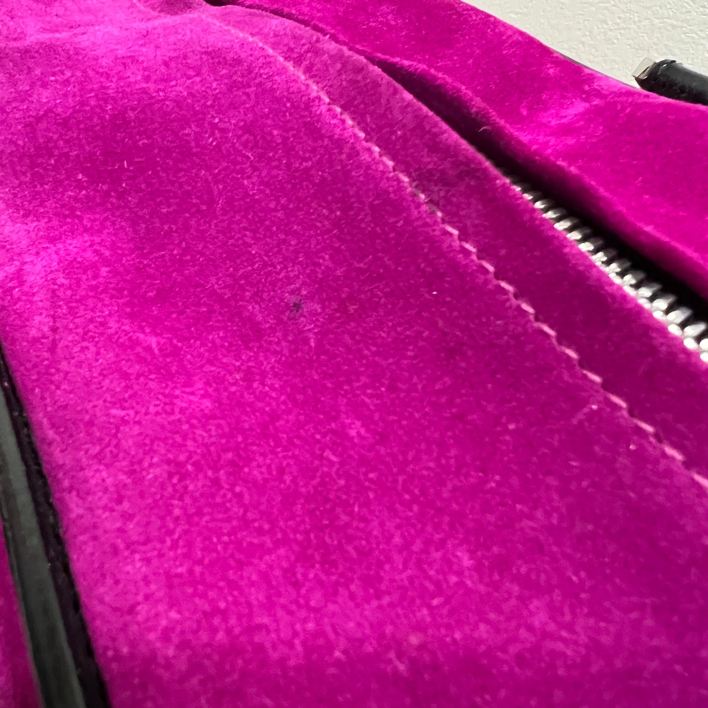 LOEWE Suede Fucshia Pink Amazona