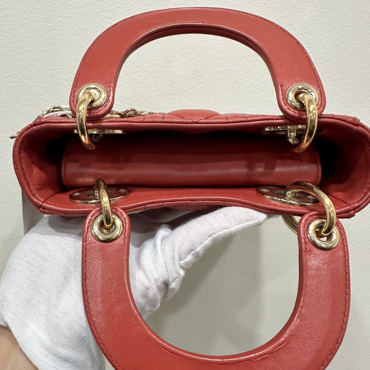 Christian Dior Lady Dior Red