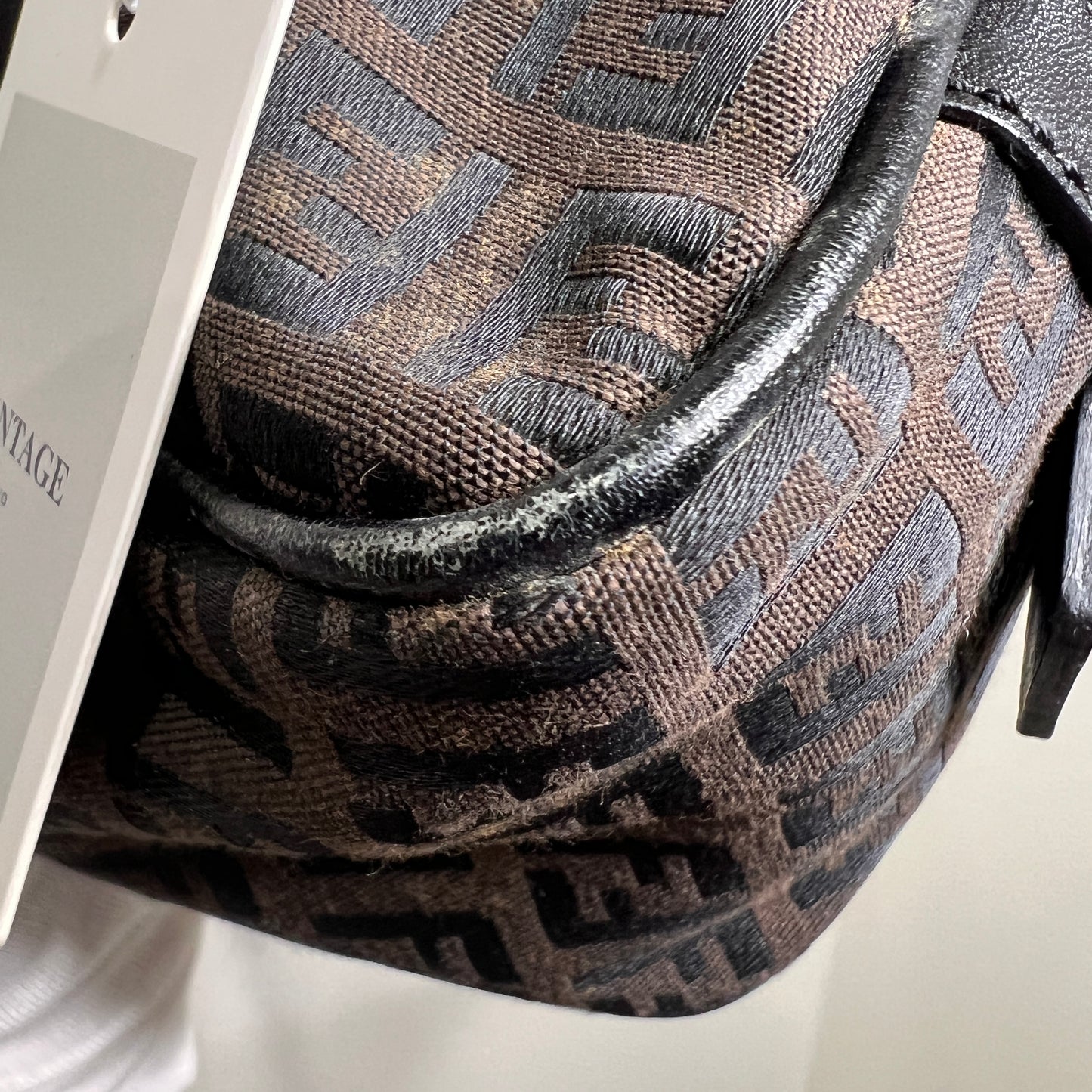 FENDI Zuccino Shoulder Bag