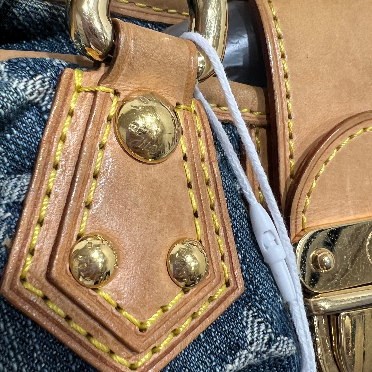 LOUIS VUITTON Denim Handbag