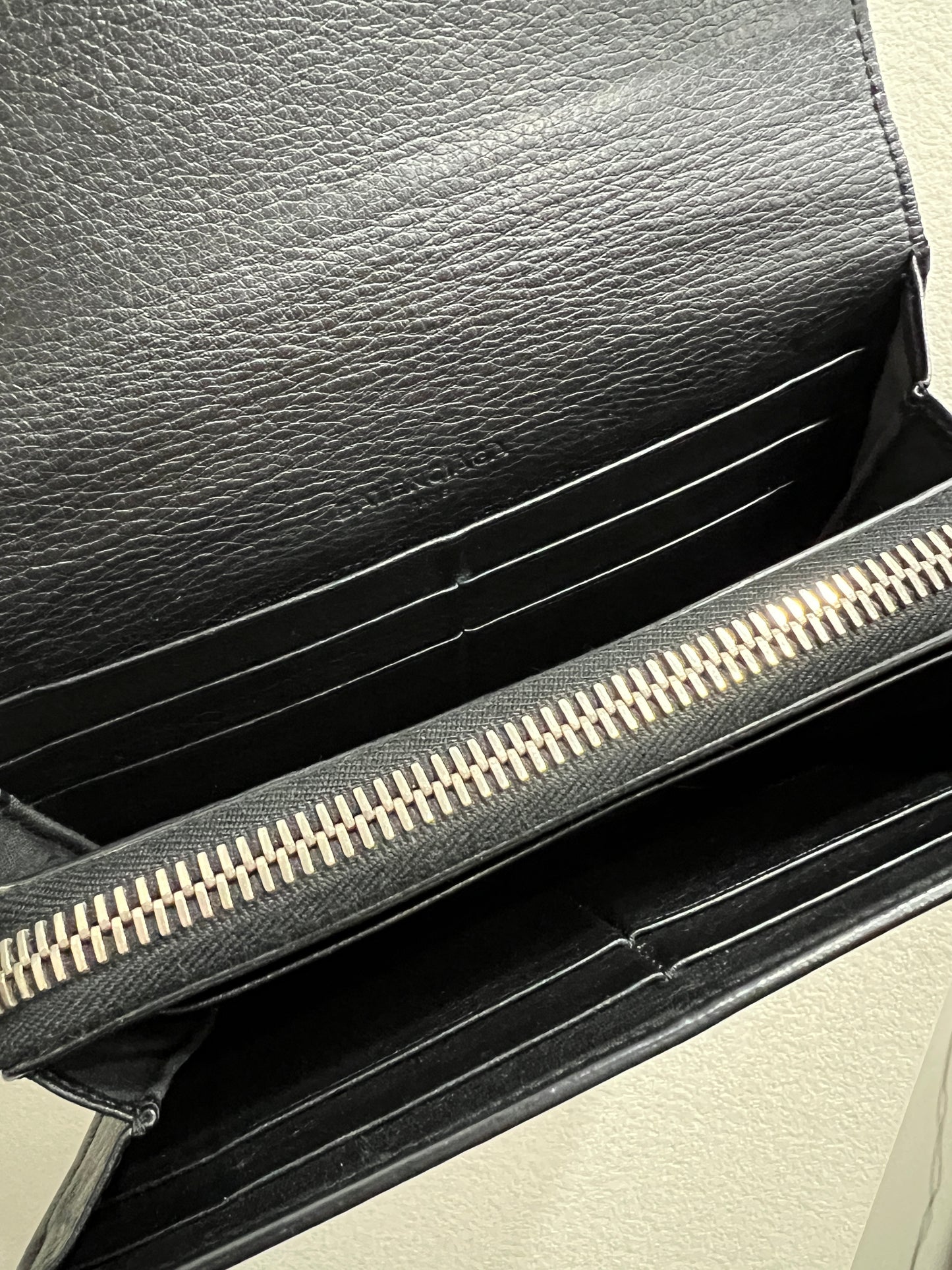 BALENCIAGA Leather Long Wallet