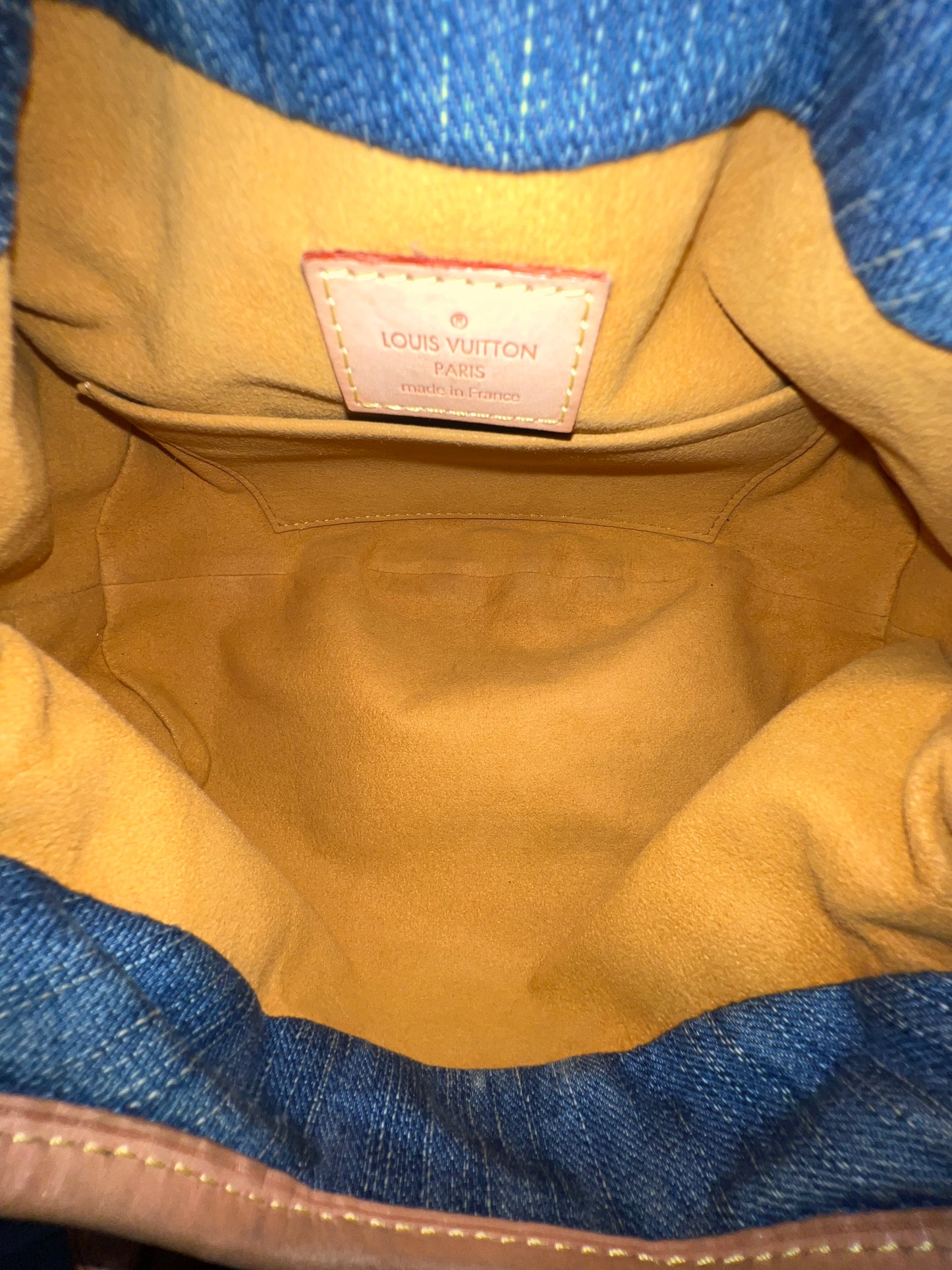 LOUIS VUITTON Denim Handbag