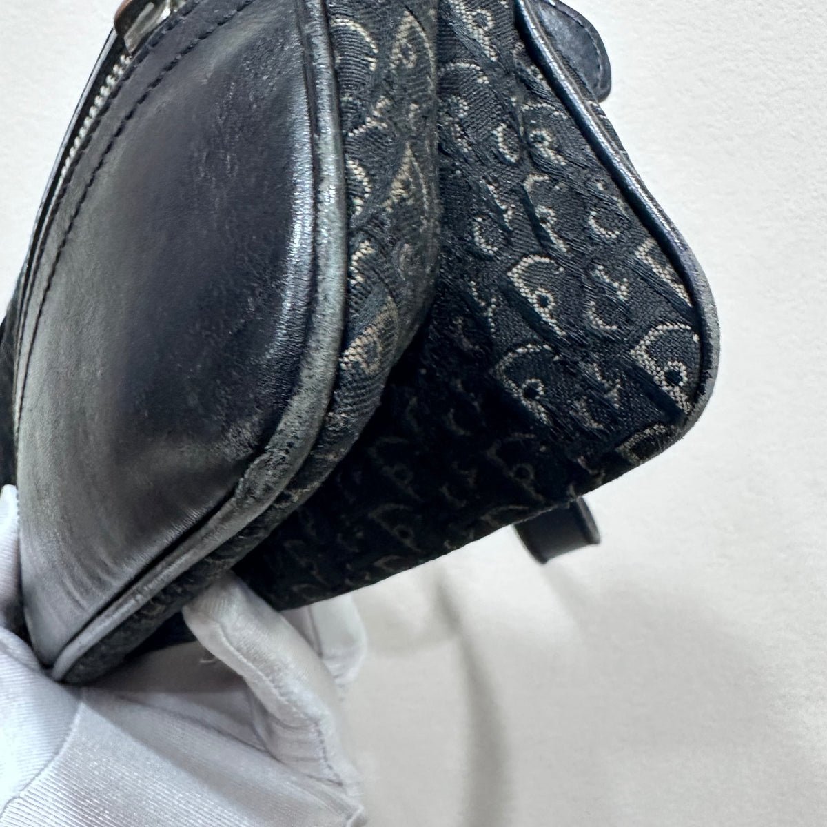 CHRISTIAN DIOR Street Chic Trotter One-Shoulder Bag designed by John Galliano Early 2000s