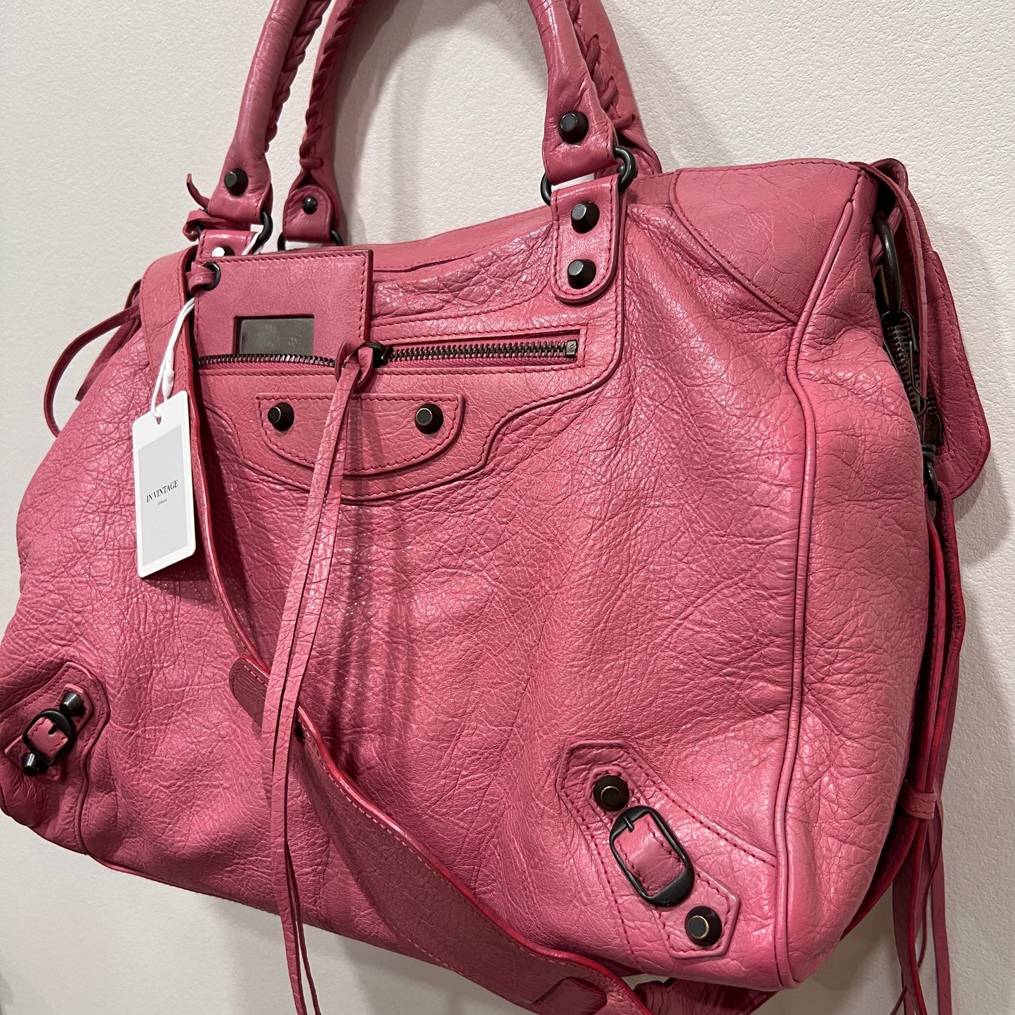 BALENCIAGA City Bag Medium w/ Long Strap