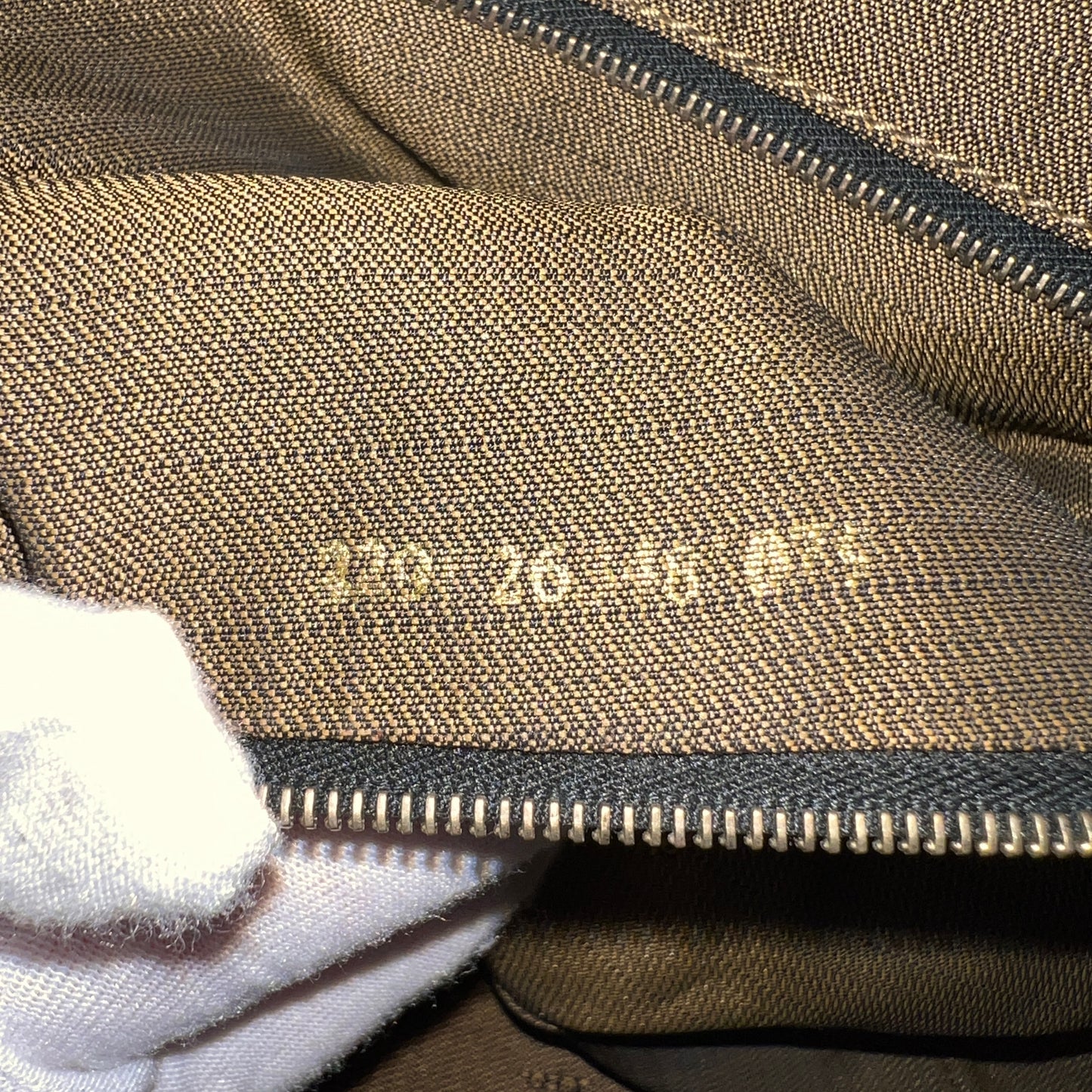 FENDI Zucca Vanity Bag 24cm