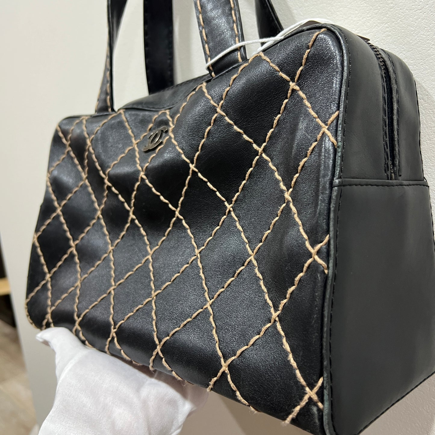 CHANEL V stitch Handbag