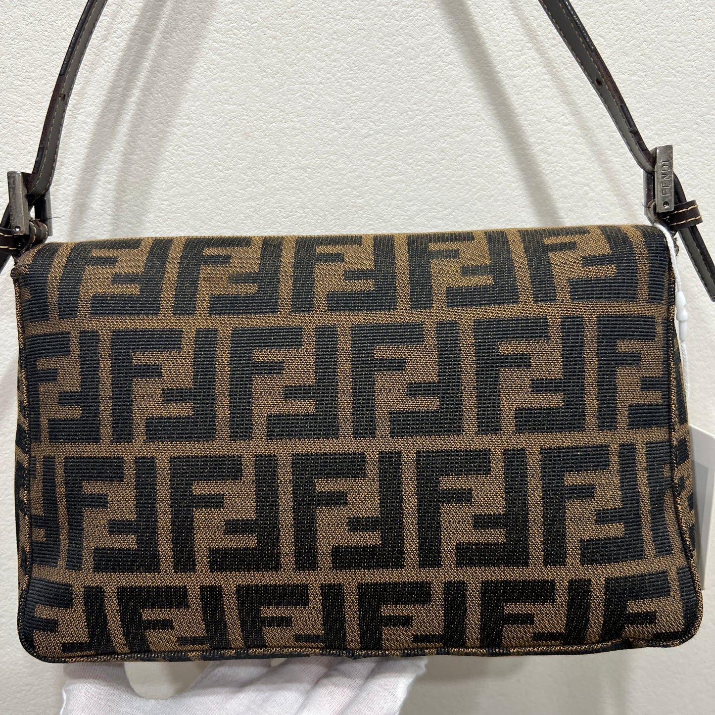 FENDI Zucca Baguette Shoulder Bag