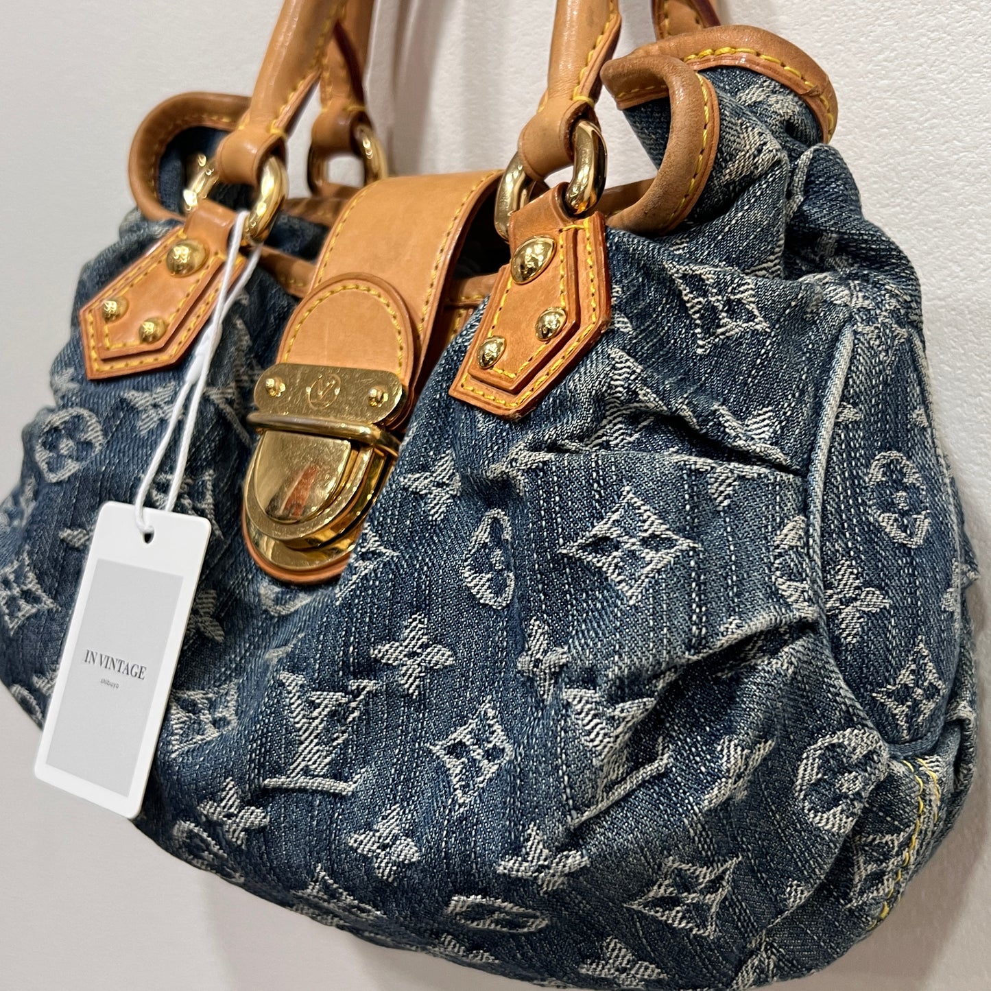 LOUIS VUITTON Denim Handbag