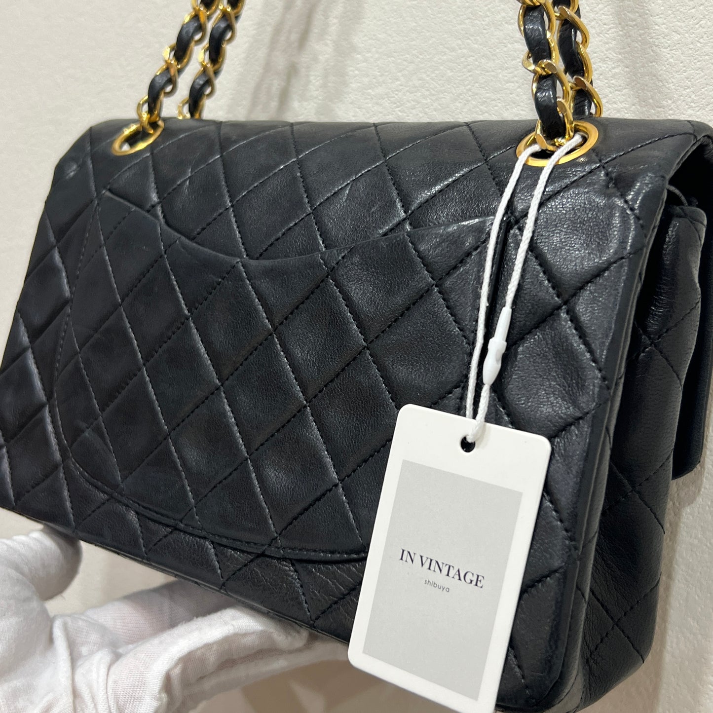 CHANEL Classic Double Flap 24k Gold 23cm