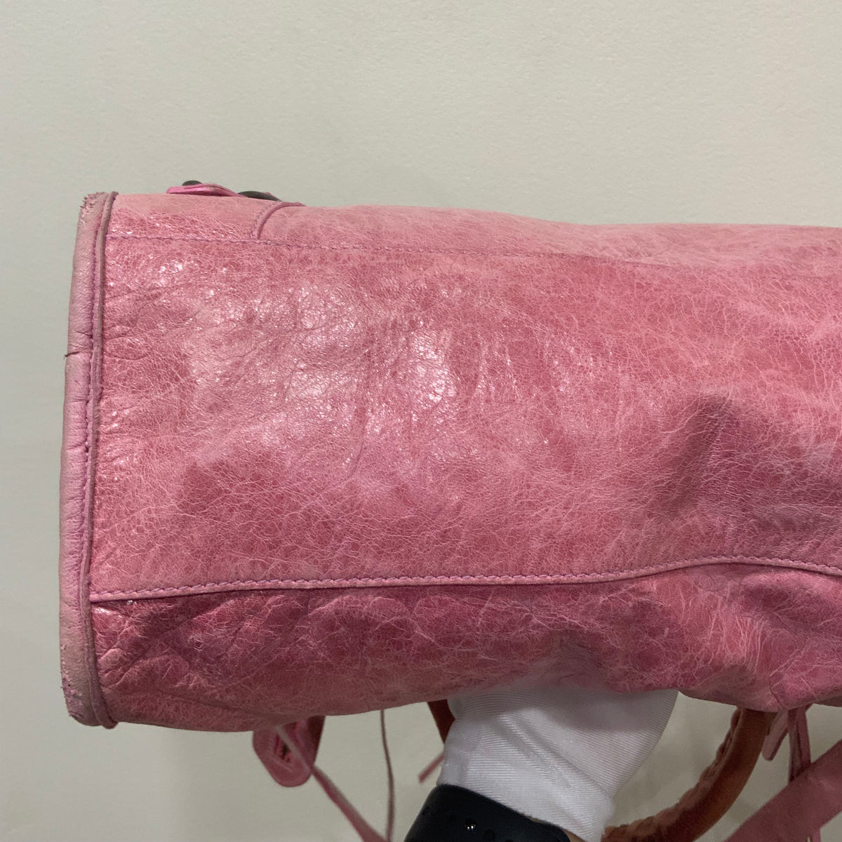 BALENCIAGA Pink City Bag Medium