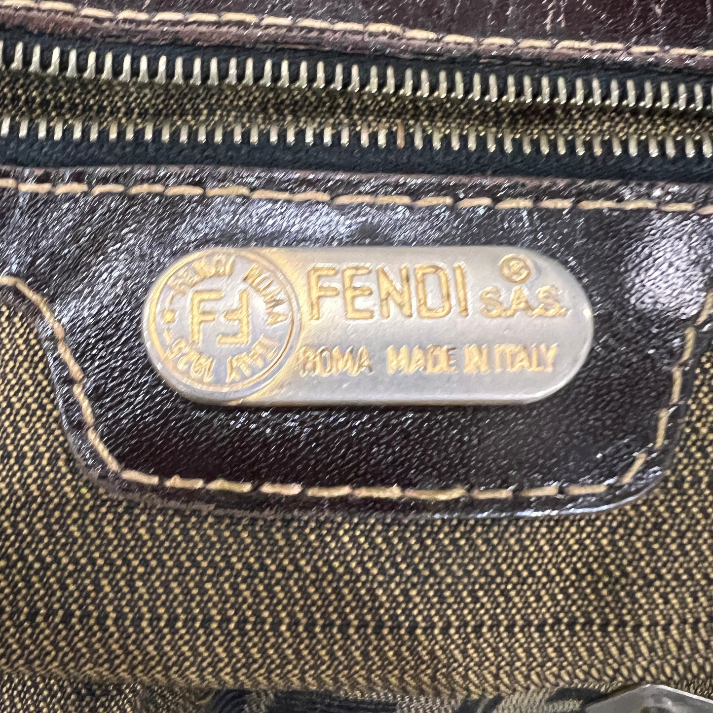 FENDI Zucca Tote Bag GM