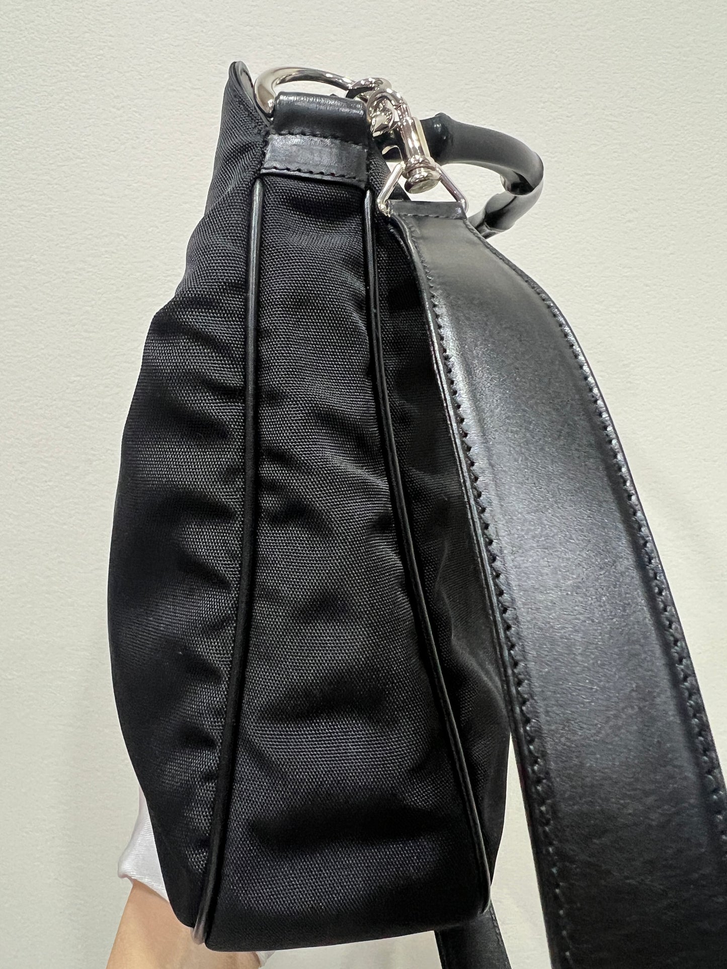 GUCCI Bamboo Handle Tote Bag