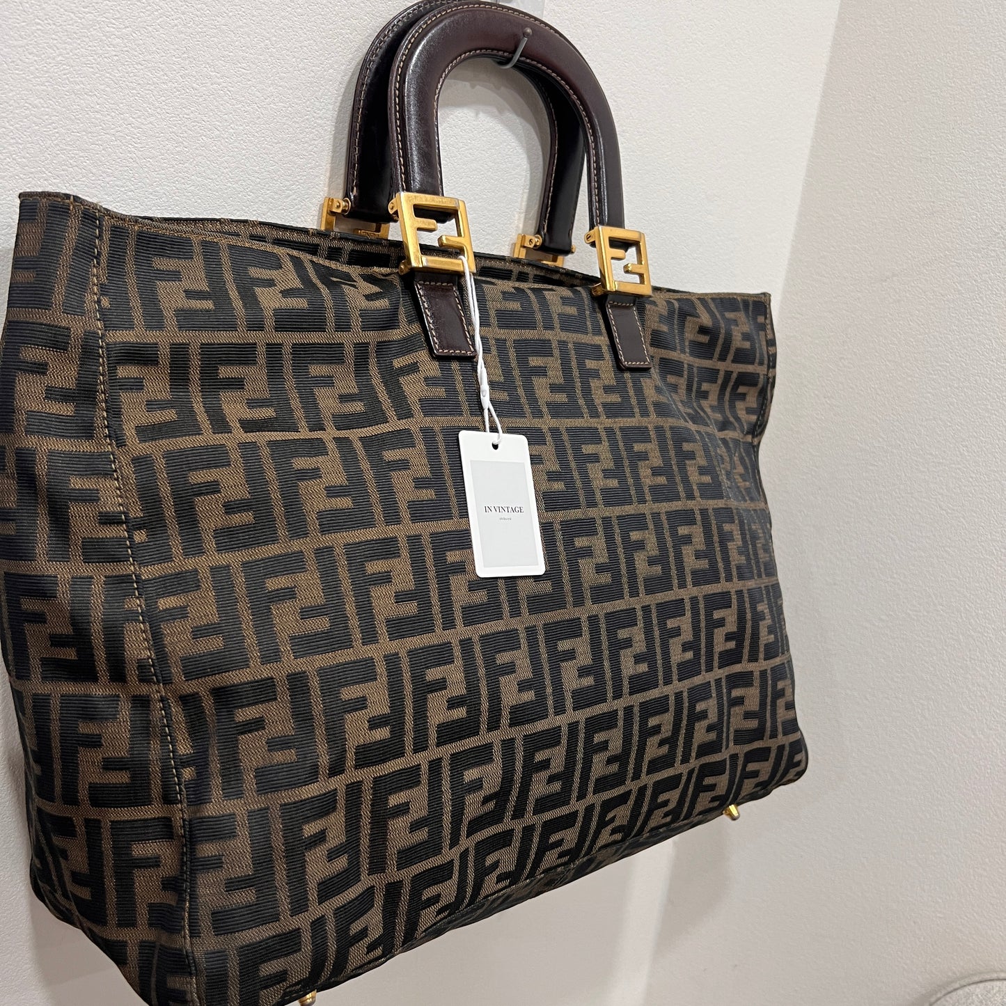 FENDI Zucca Tote Bag GM