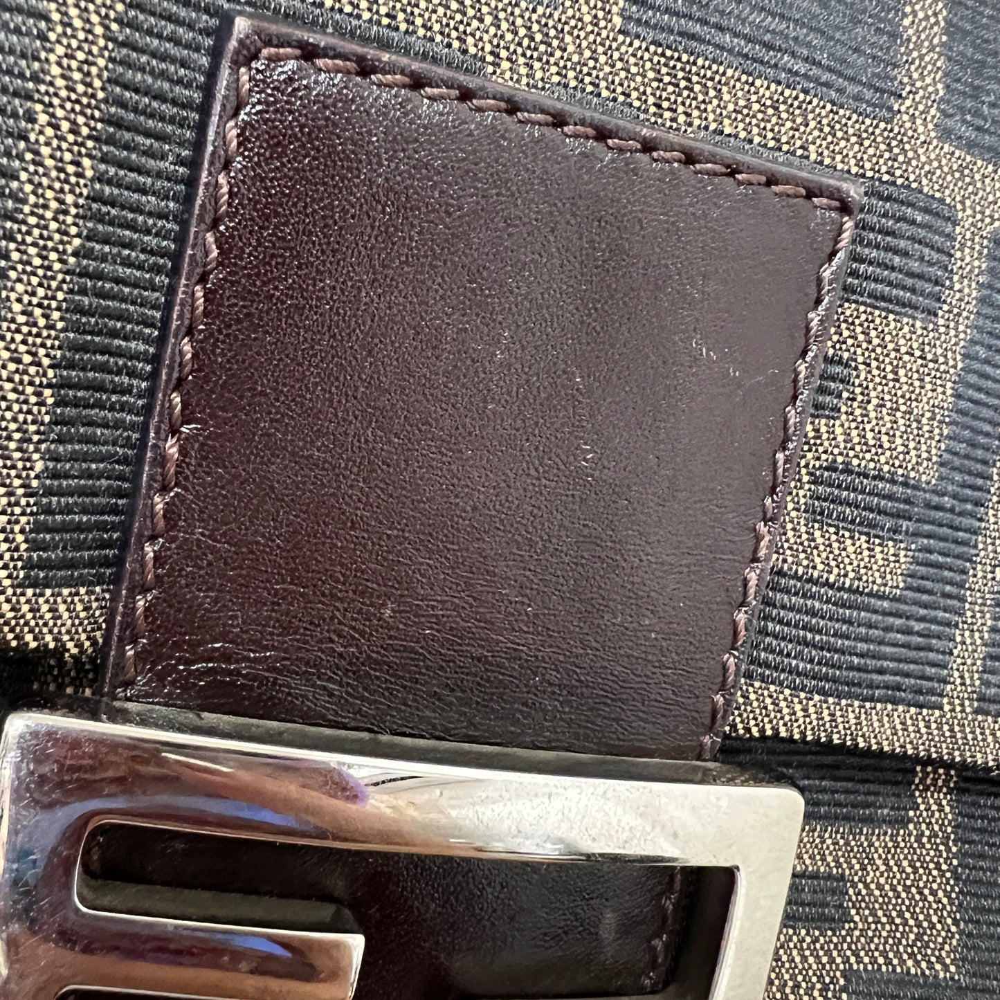 FENDI Baguette Silver Hardware