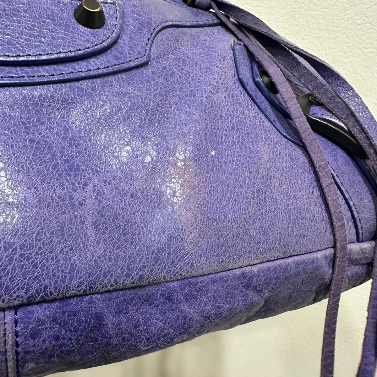 BALENCIAGA The First Bag Purple