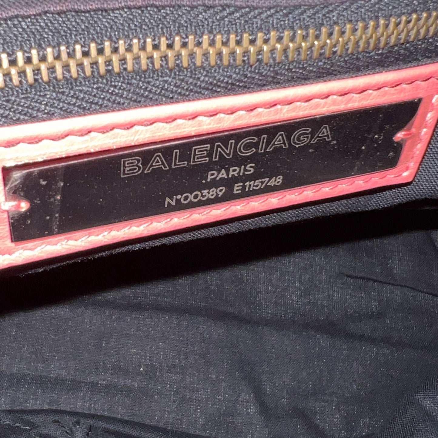BALENCIAGA Pink City Bag