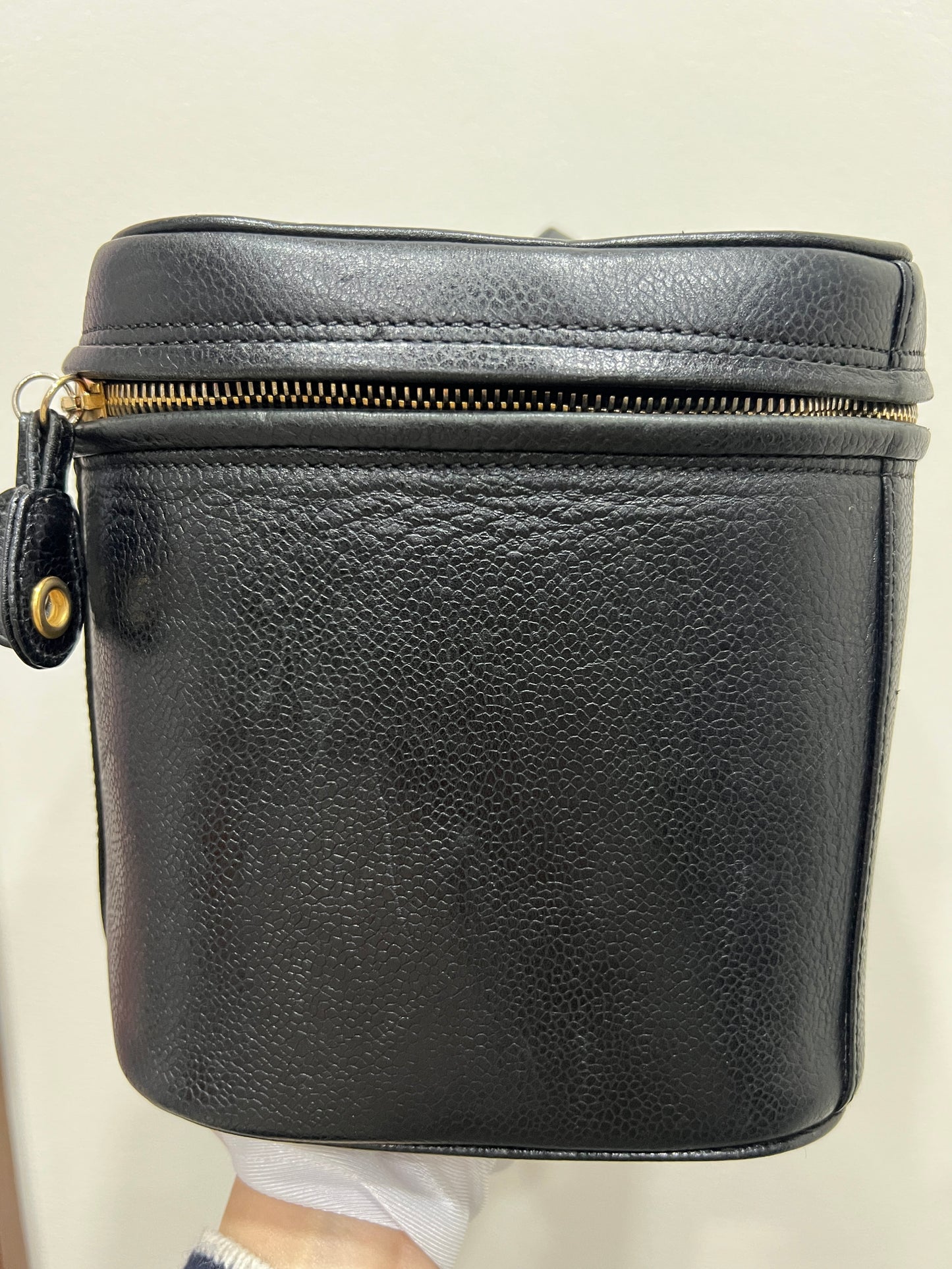 CHANEL Vanity Bag Black Caviar