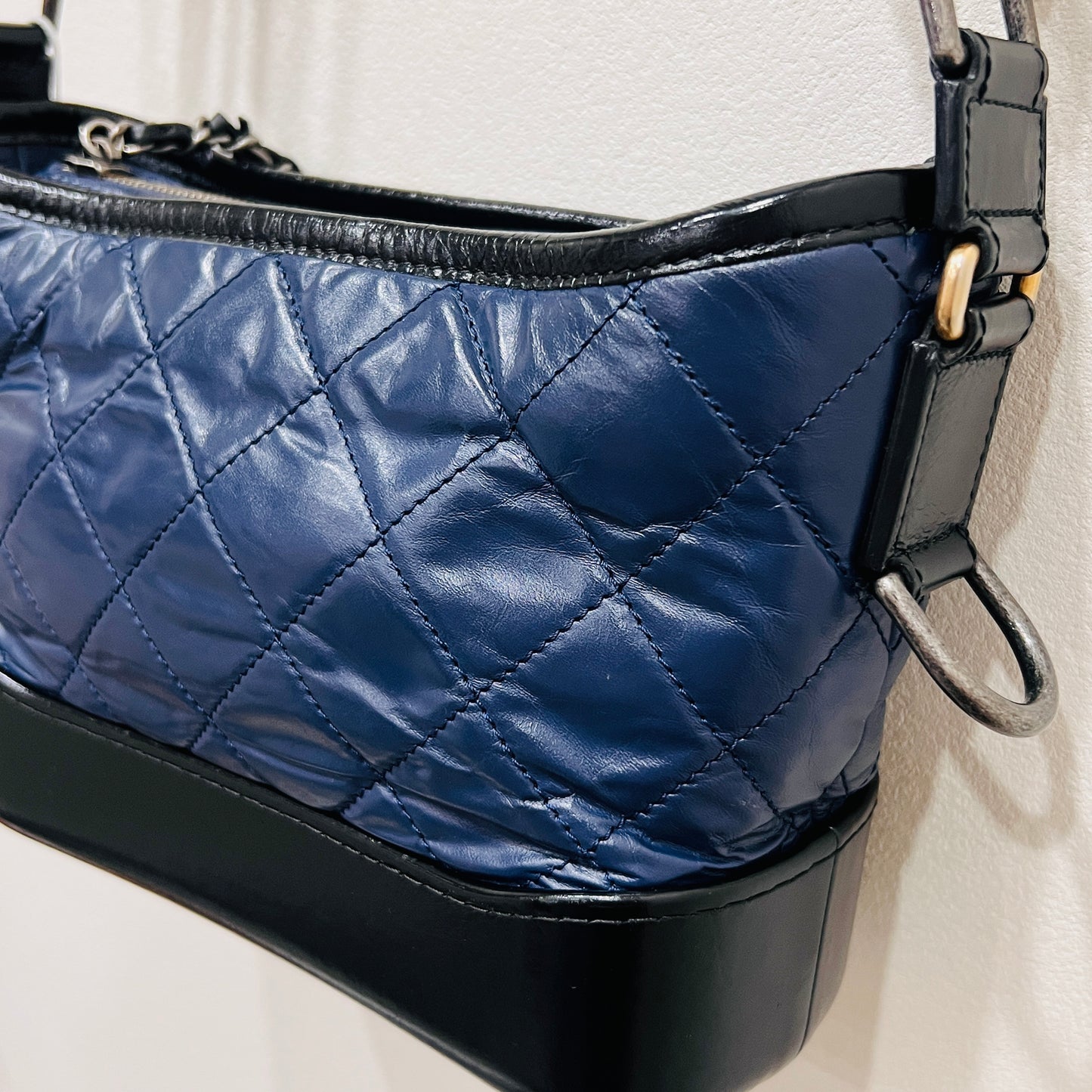 CHANEL Gabrielle Medium Navy Blue