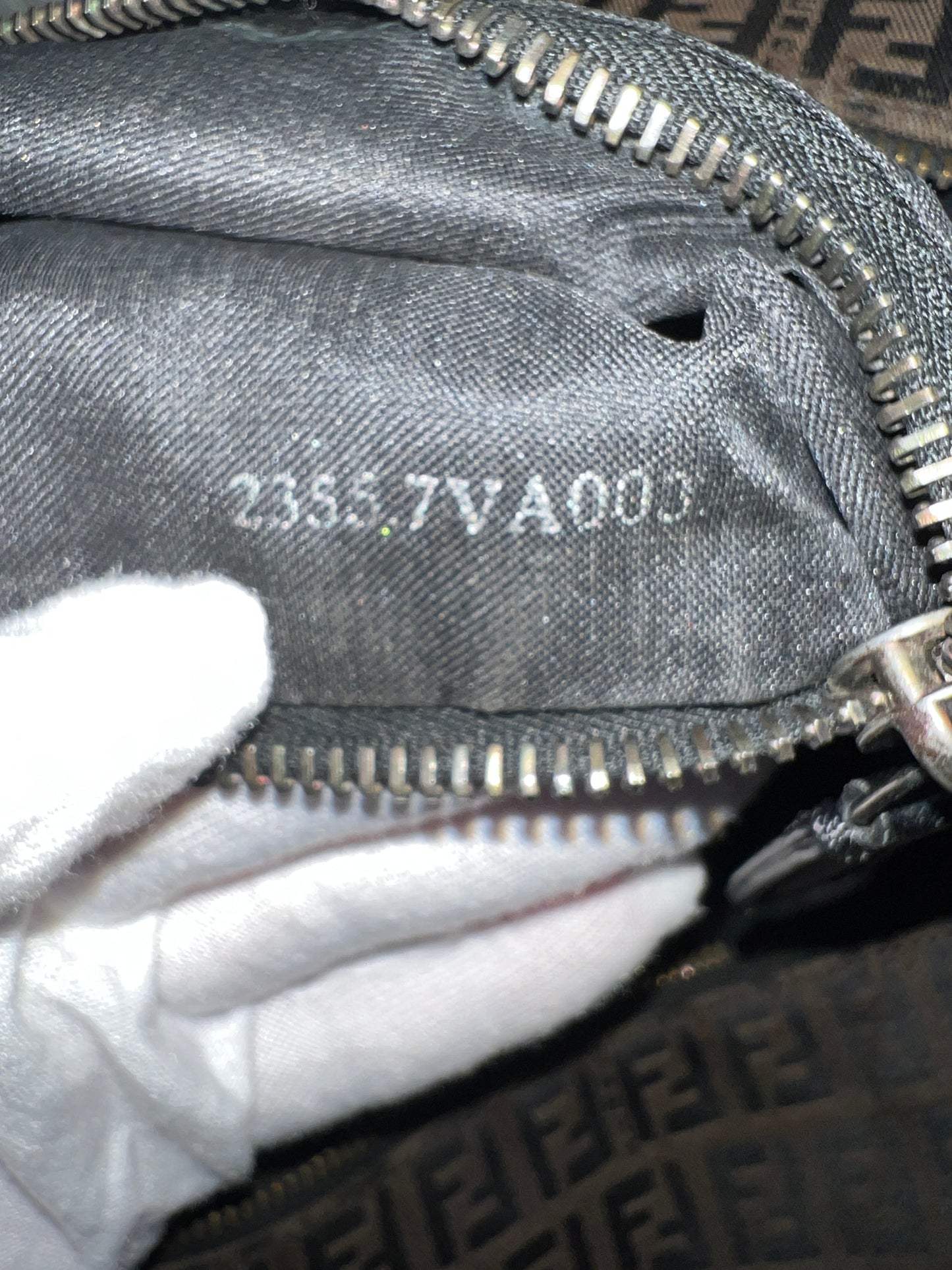 FENDI ZUCCA Long Shoulder Strap