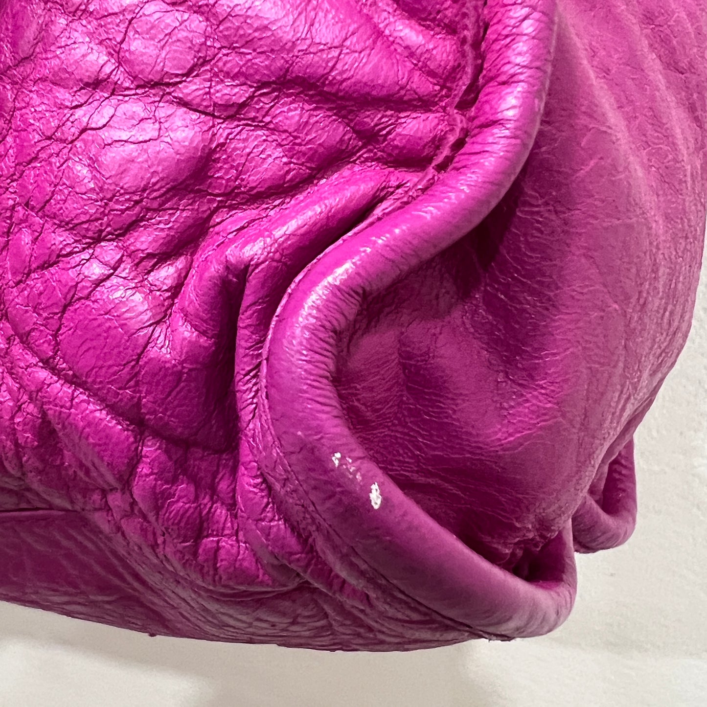 BALENCIAGA City Bag Medium Magenta Pink