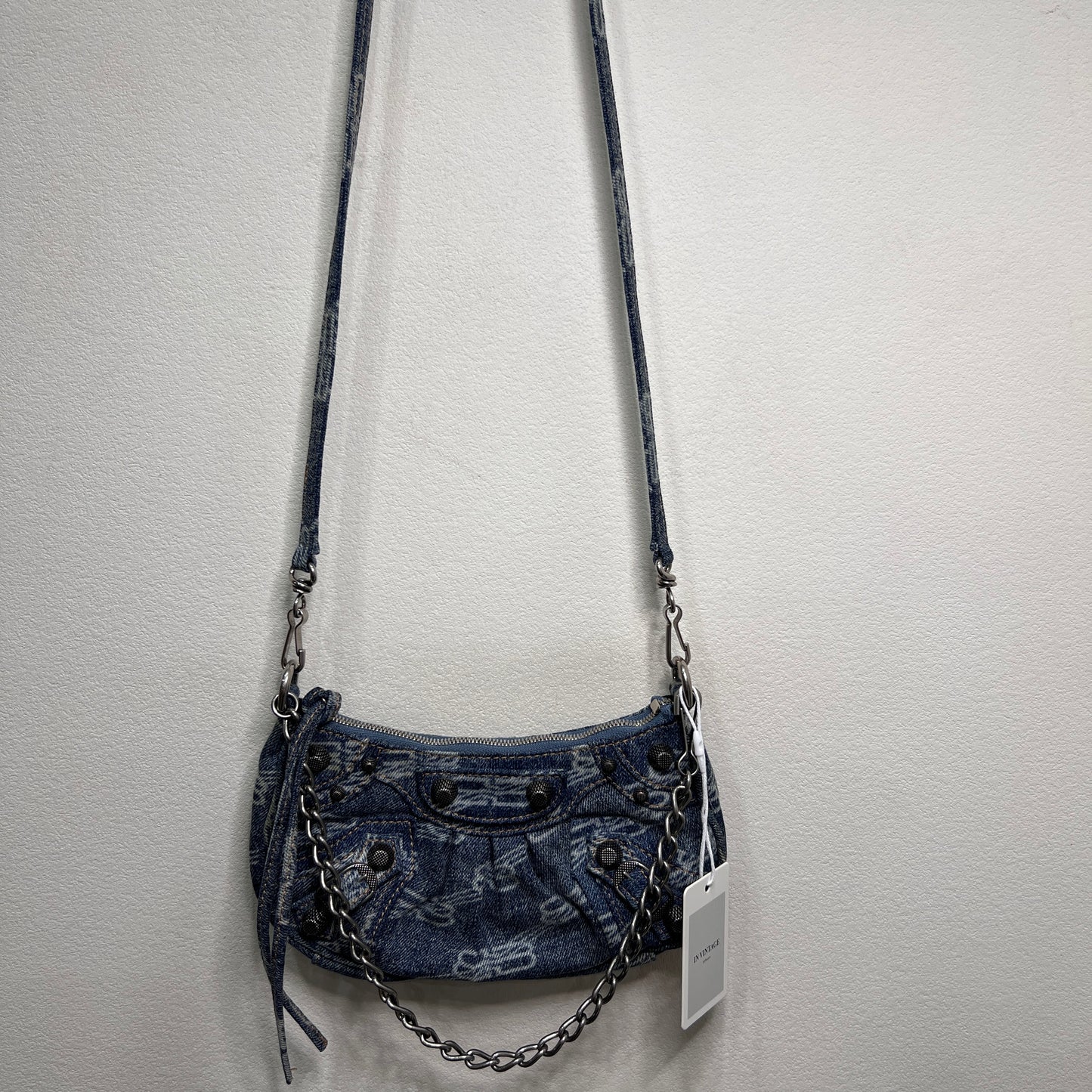 BALENCIAGA Le Cagole Mini Denim (264252)