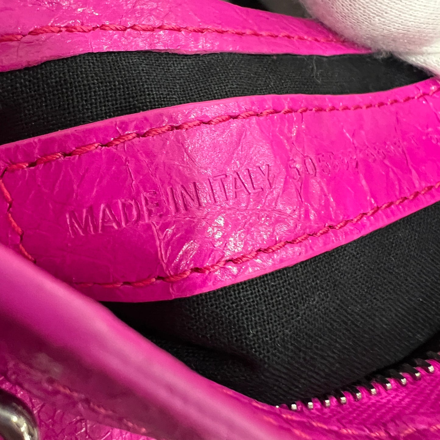 BALENCIAGA Le City Bag Mini in Hot Pink