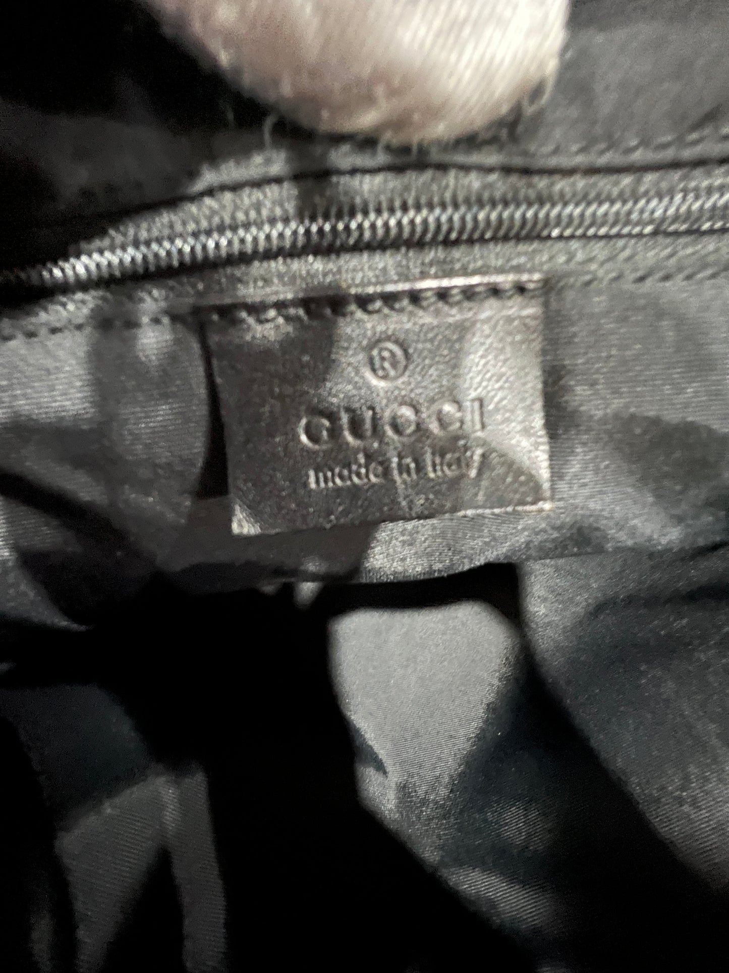 GUCCI JACKIE COTTON CANVAS