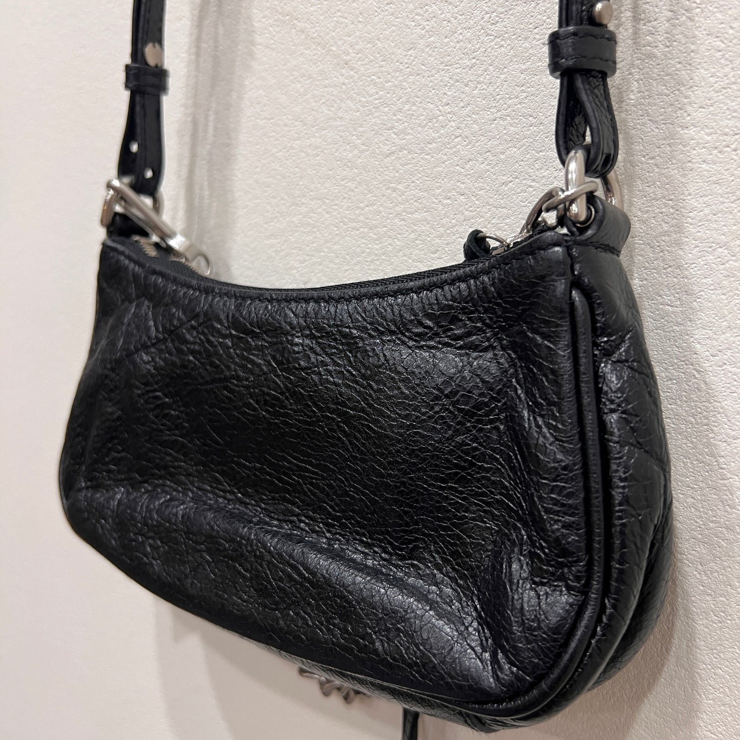 BALENCIAGA Le Cagole Mini Denim Black