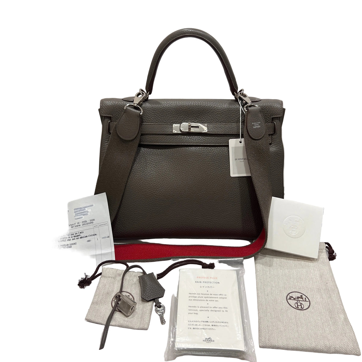 HERMES Kelly Retourne 35  Etaine Clemence Amazone 2012
