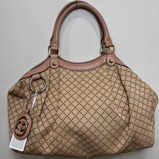 GUCCI Sukey Tote Diamante Canvas
