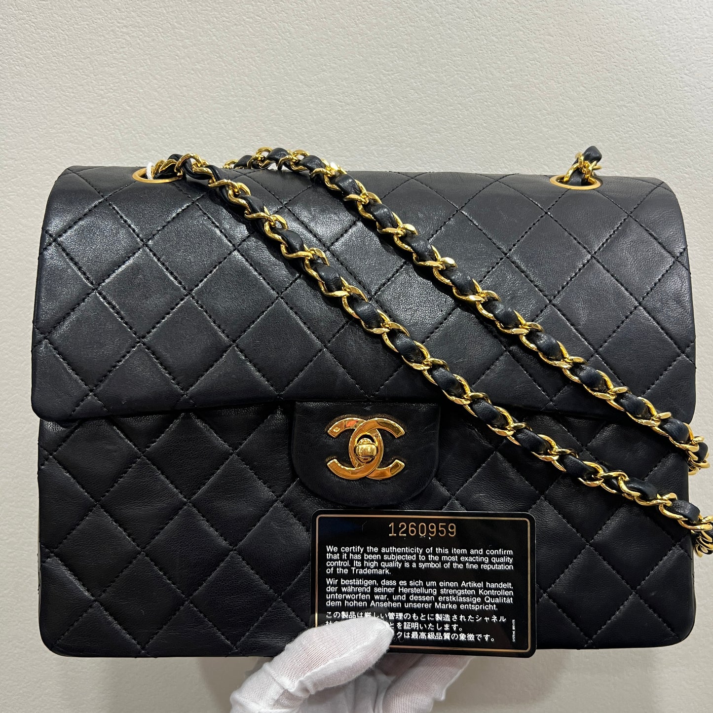 CHANEL DOUBLE FLAP 25
