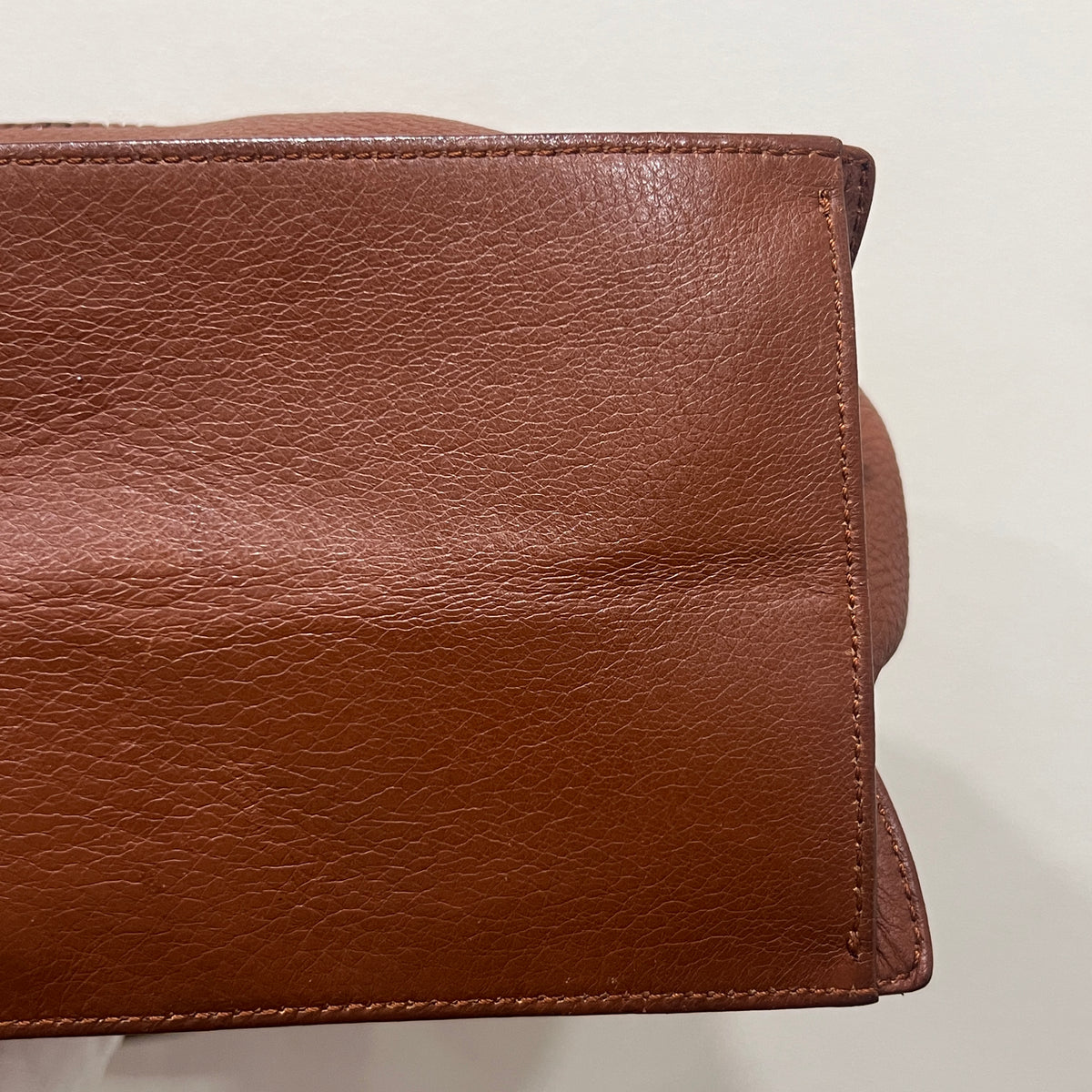 CHANEL Wood Handle Coco Mark Handbag