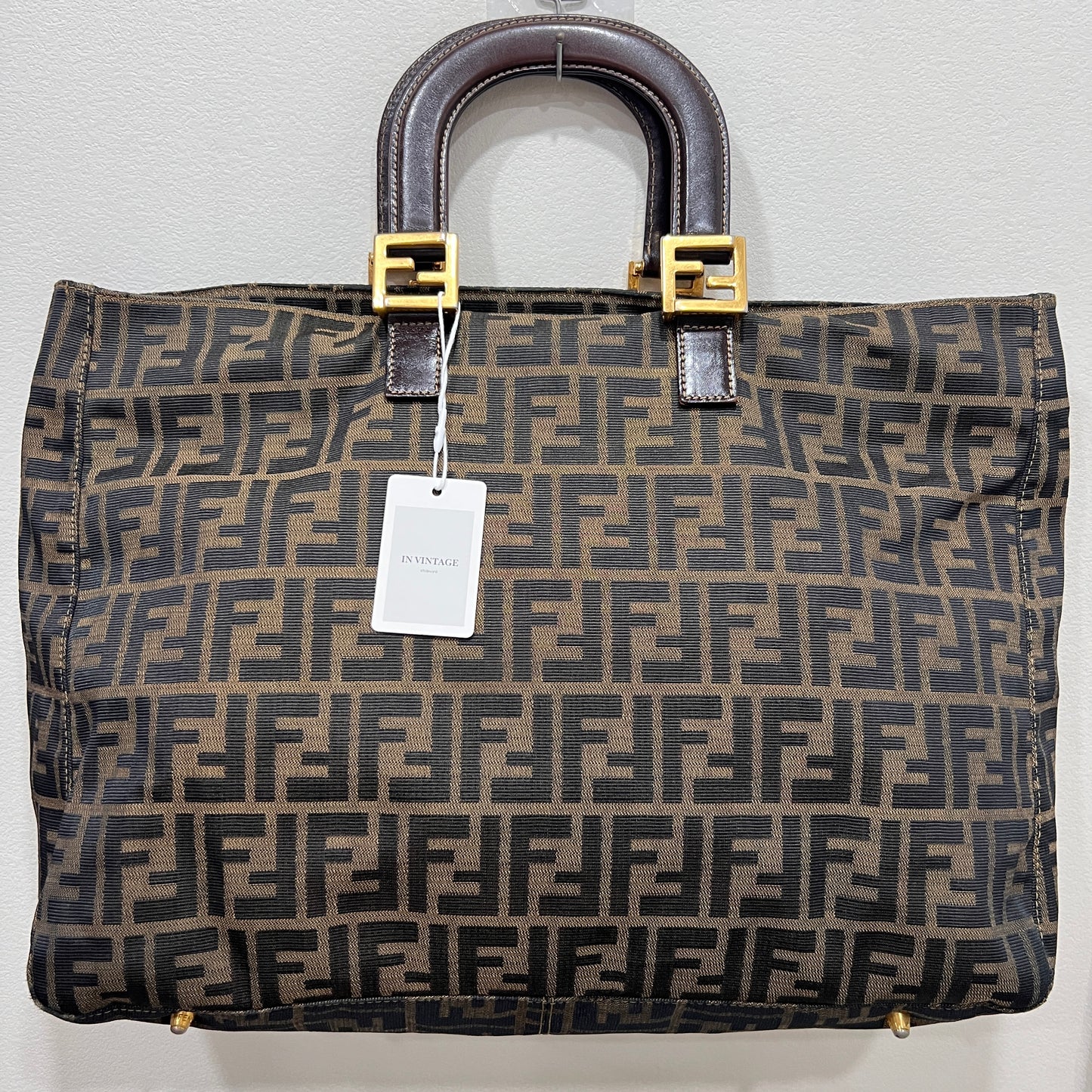 FENDI Zucca Tote Bag GM