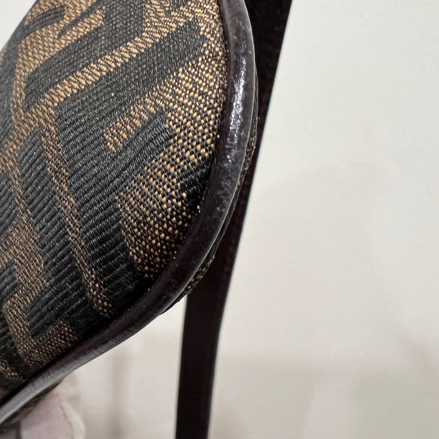 FENDI Baguette Crossbody Zucca Canvas