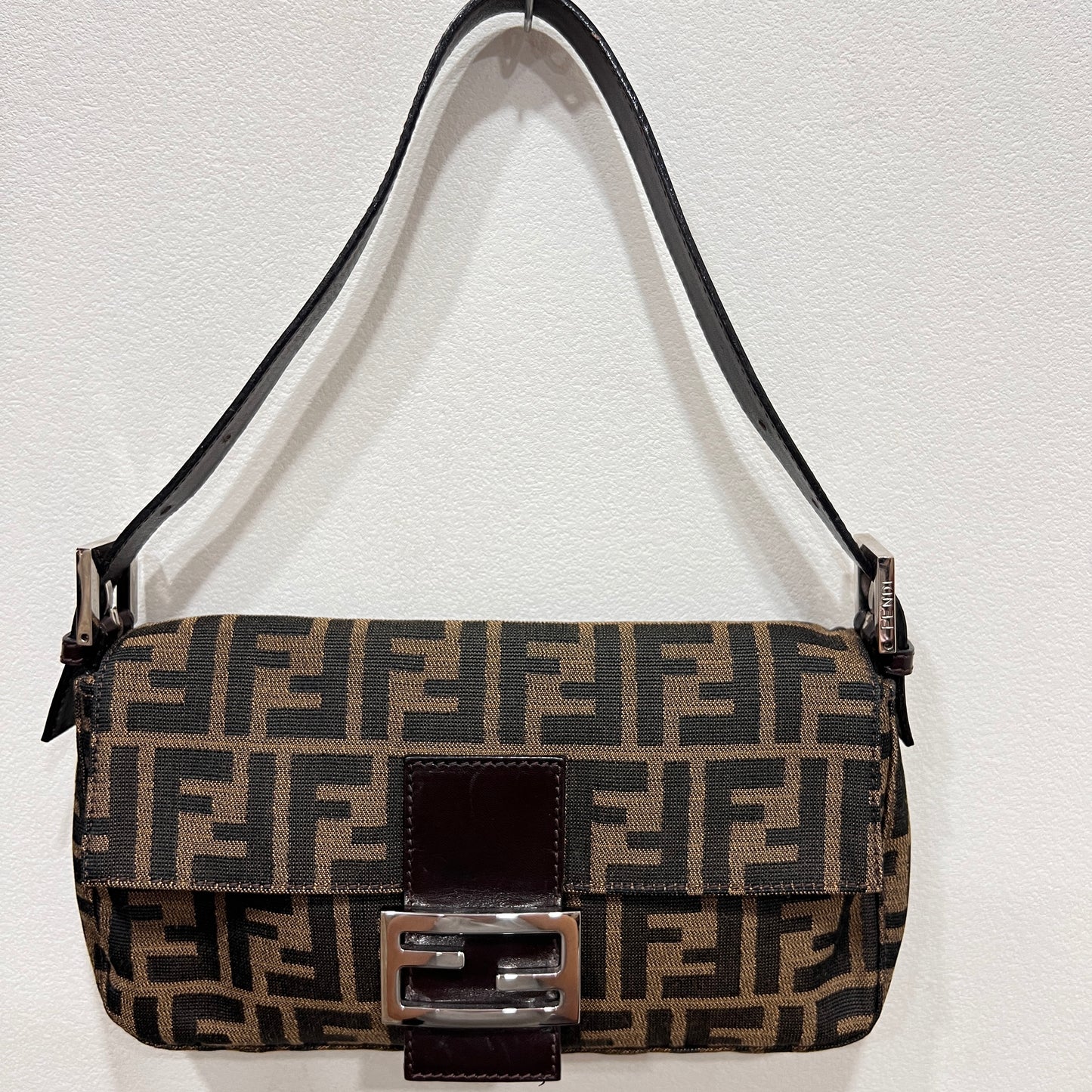 FENDI Baguette Silver Hardware