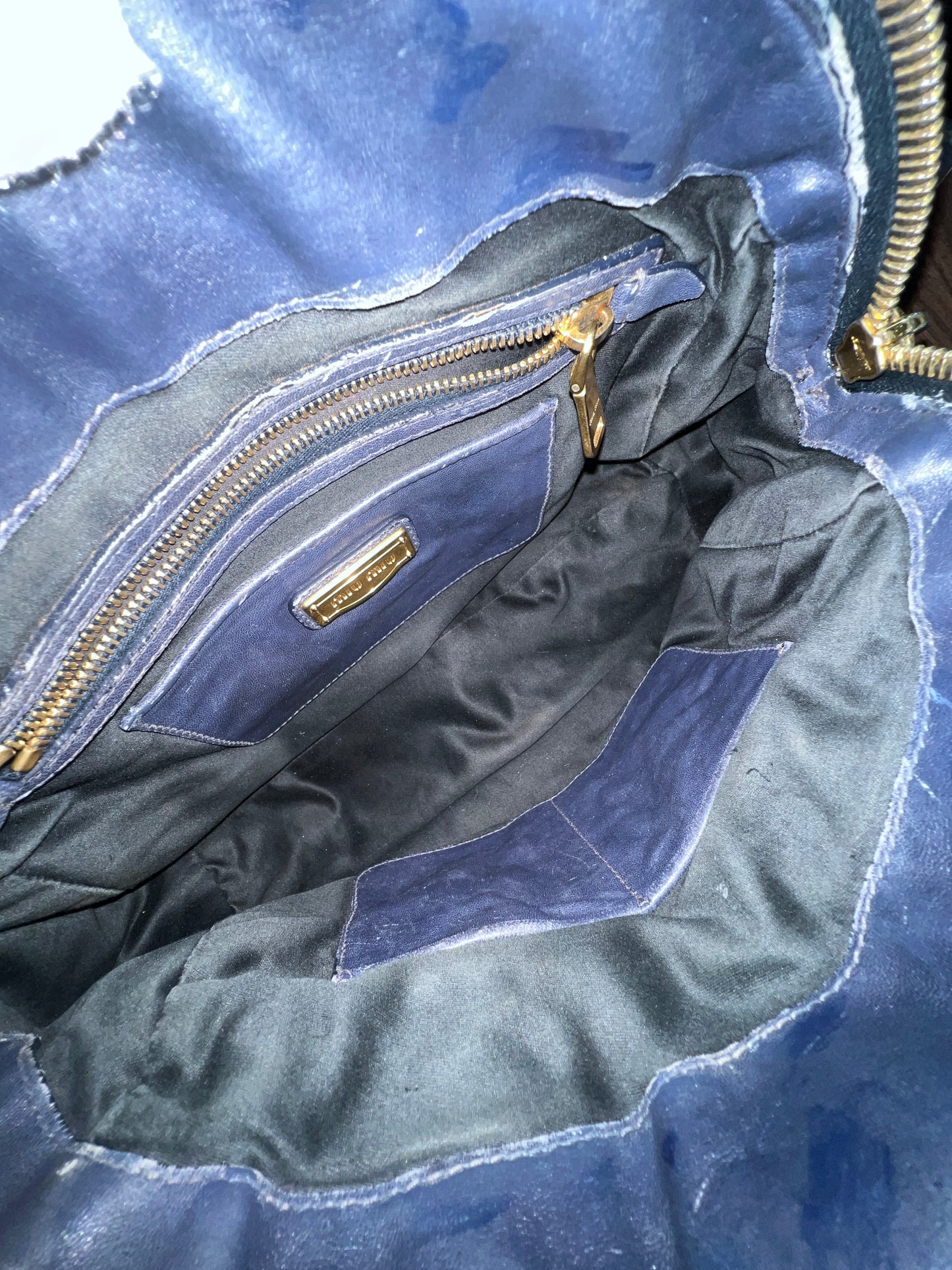 MIU MIU Matelasse Leather Handbag/Crossbody