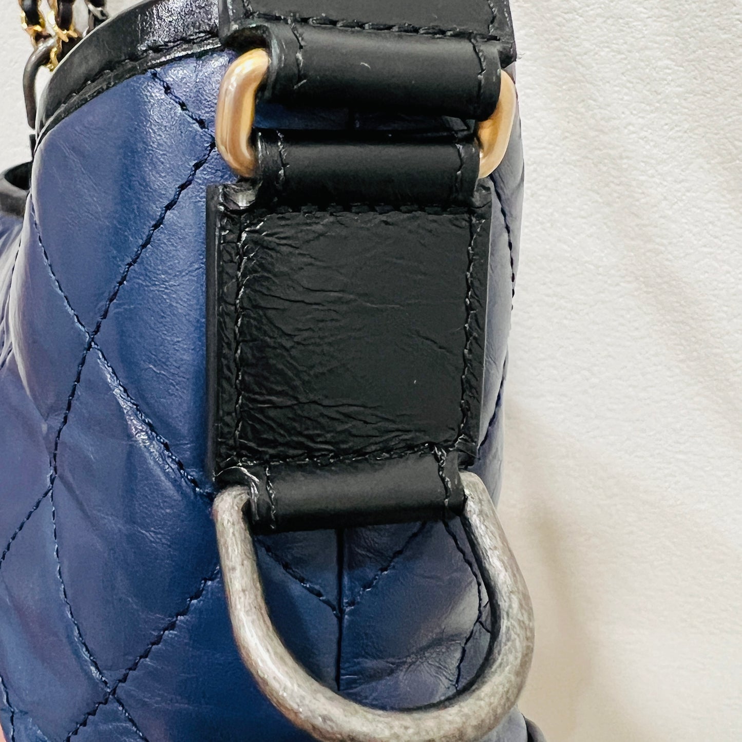 CHANEL Gabrielle Medium Navy Blue