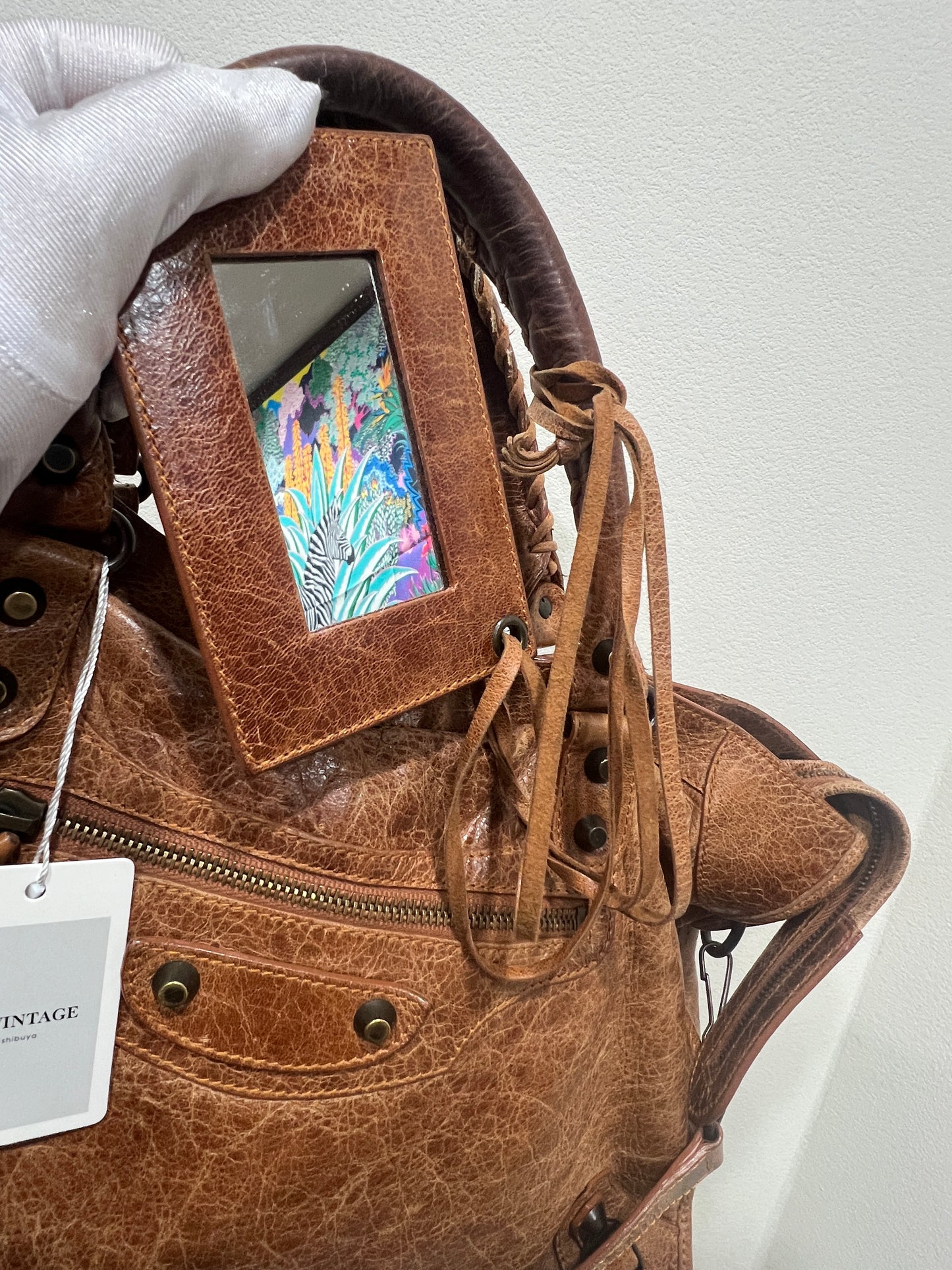 BALENCIAGA City bag with mirror