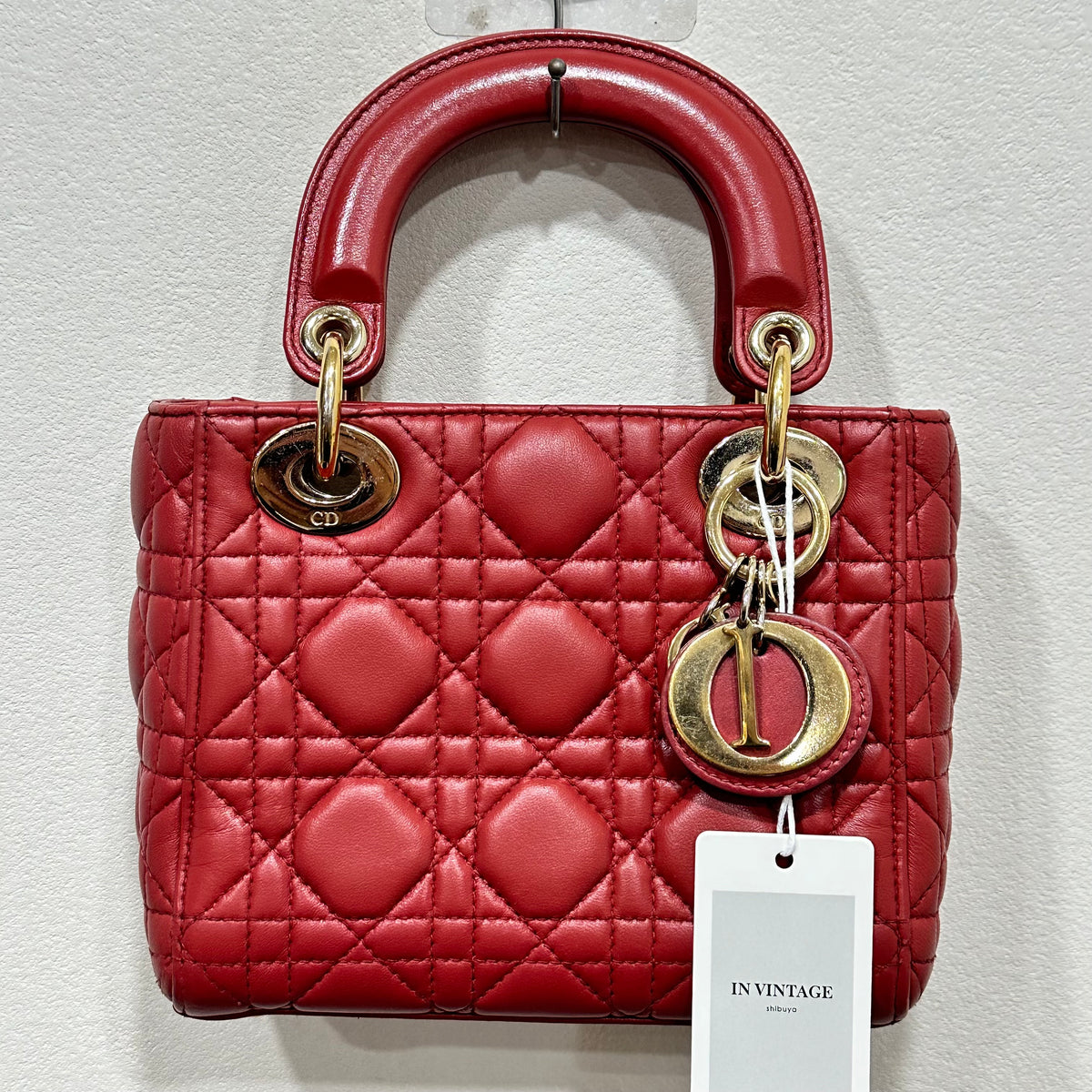 Christian Dior Lady Dior Red