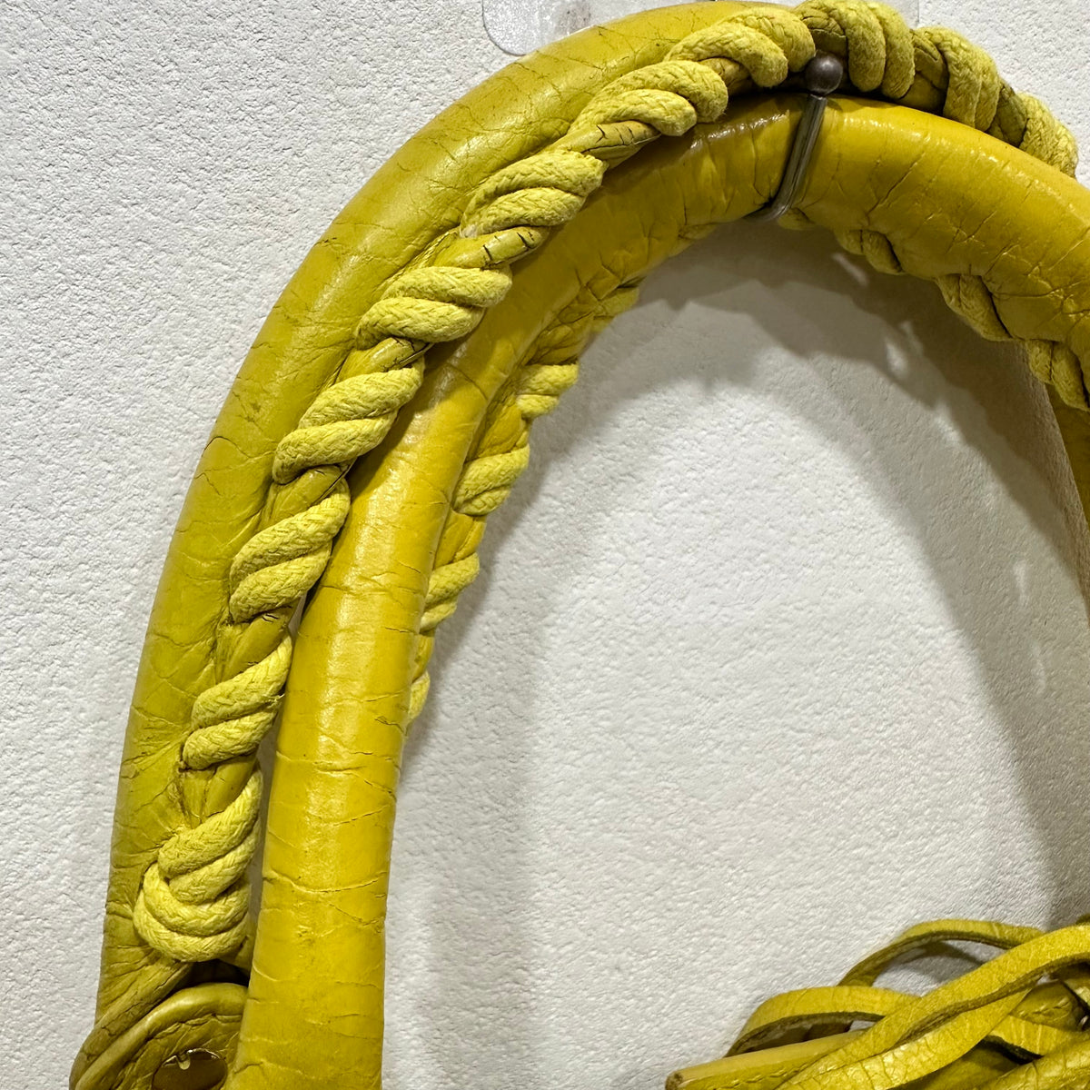 BALENCIAGA City Bag Medium Yellow Mustard