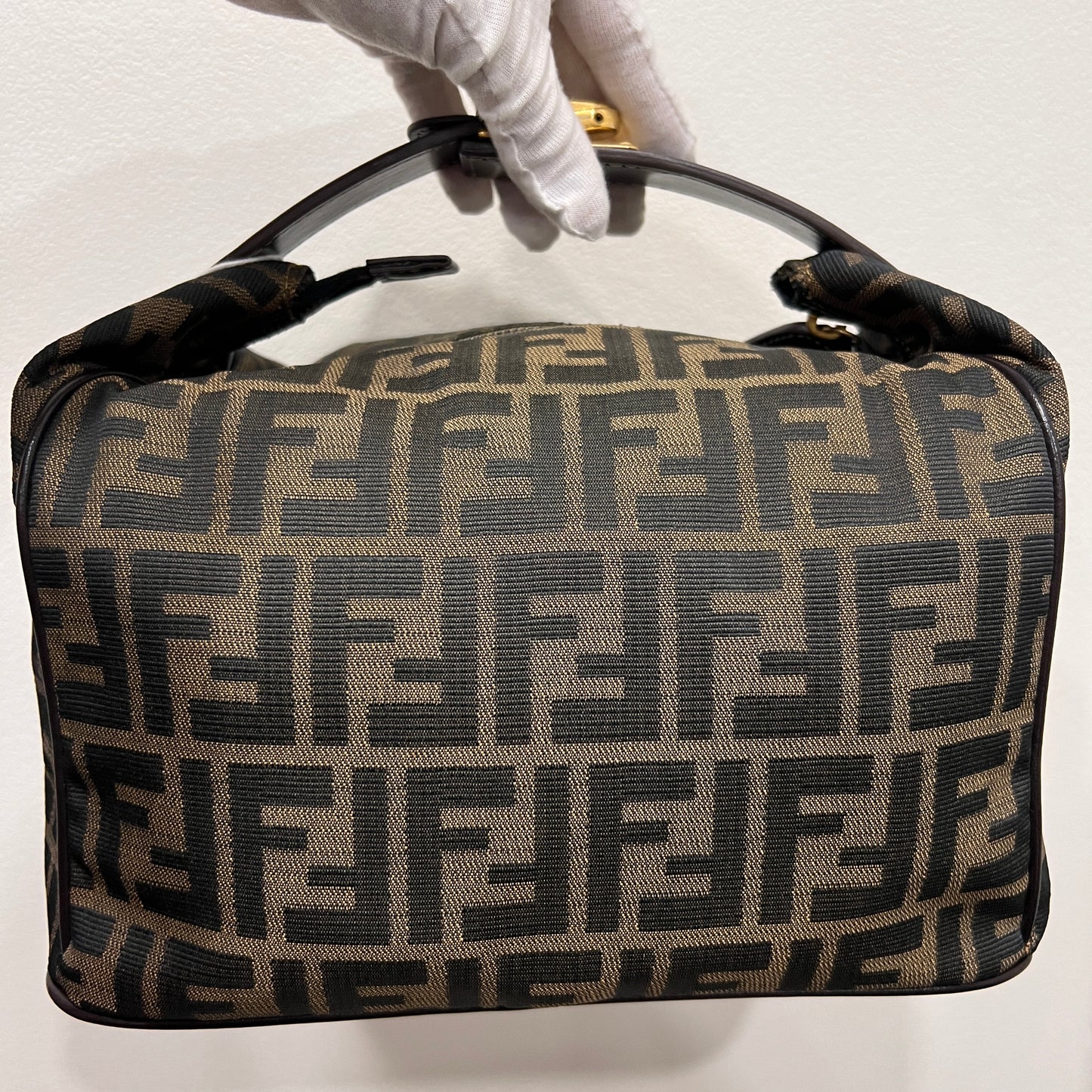 FENDI Zucca Vanity Bag 24cm