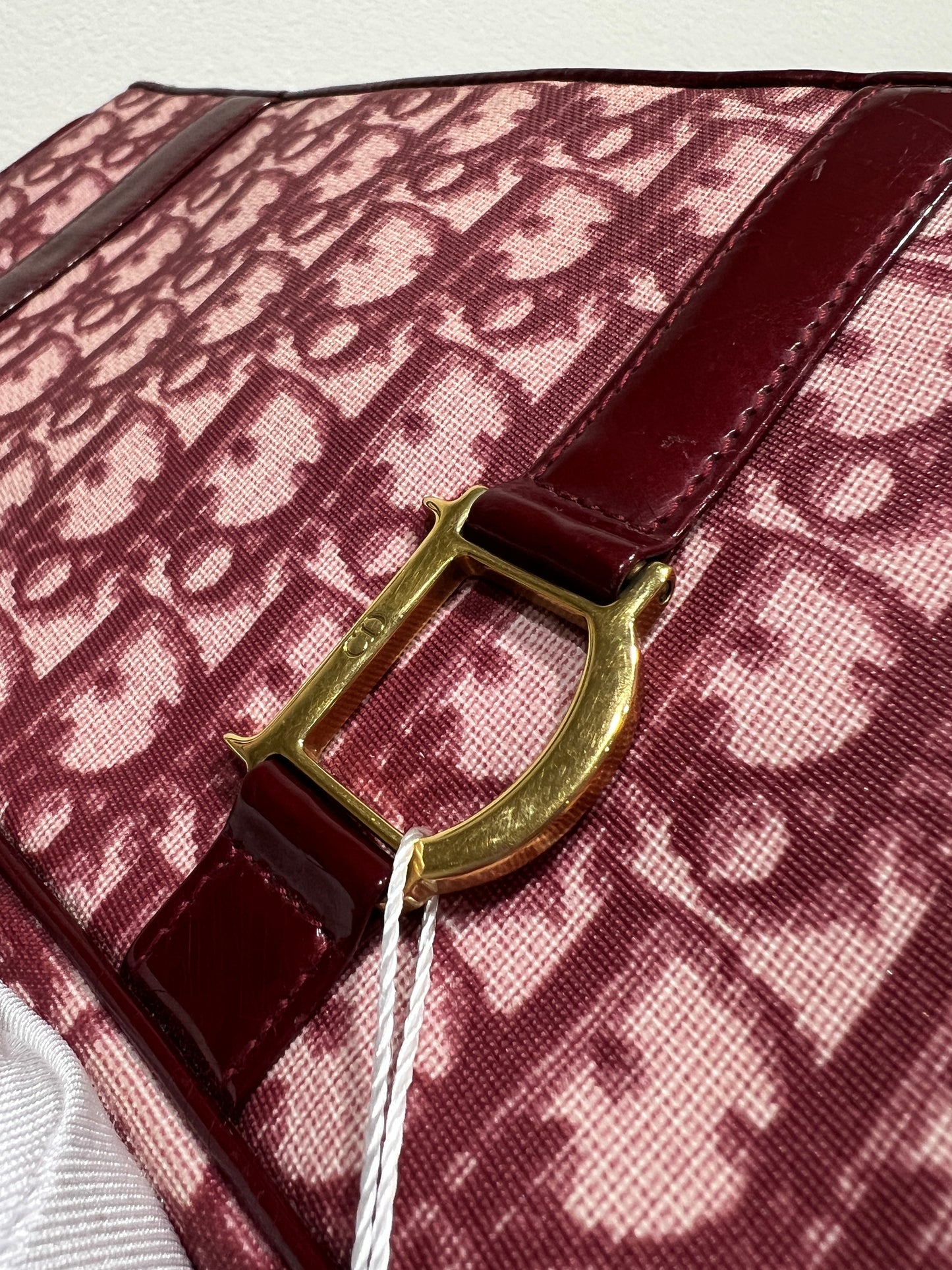 DIOR Diorissimo Cloth Clutch Bag