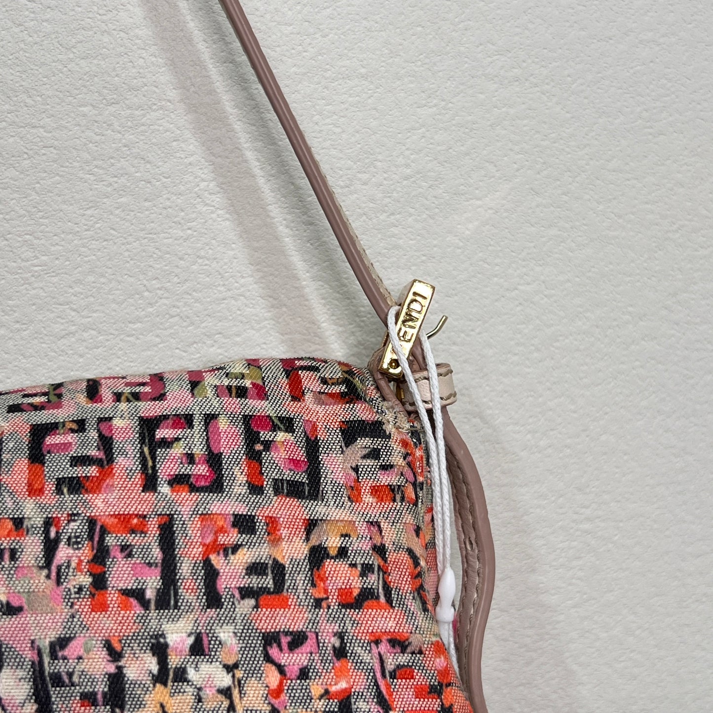 FENDI Floral Zuccino Mamma Baguette