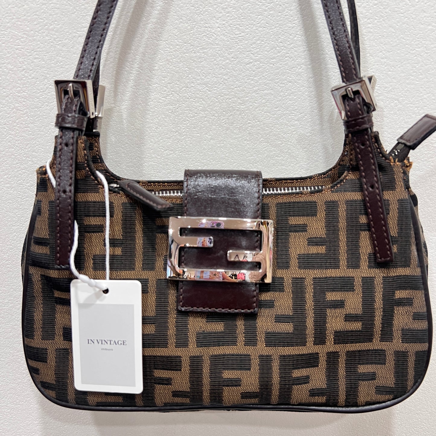 FENDI Zucca Shoulder Bag