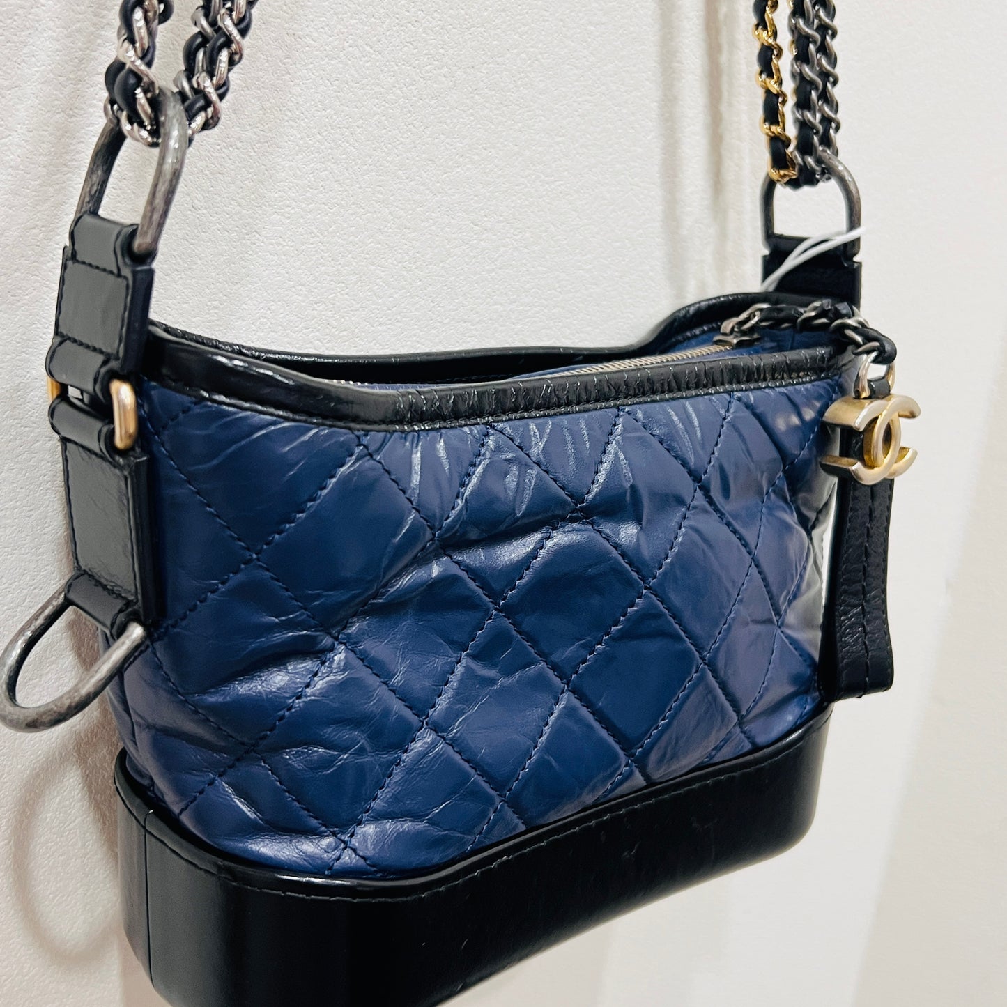 CHANEL Gabrielle Medium Navy Blue