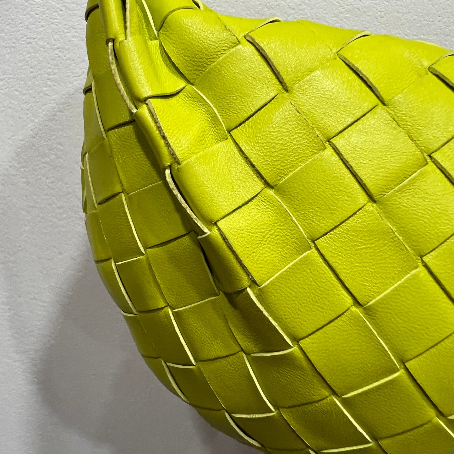 BOTTEGA VENETA Mini Jodie Neon Green