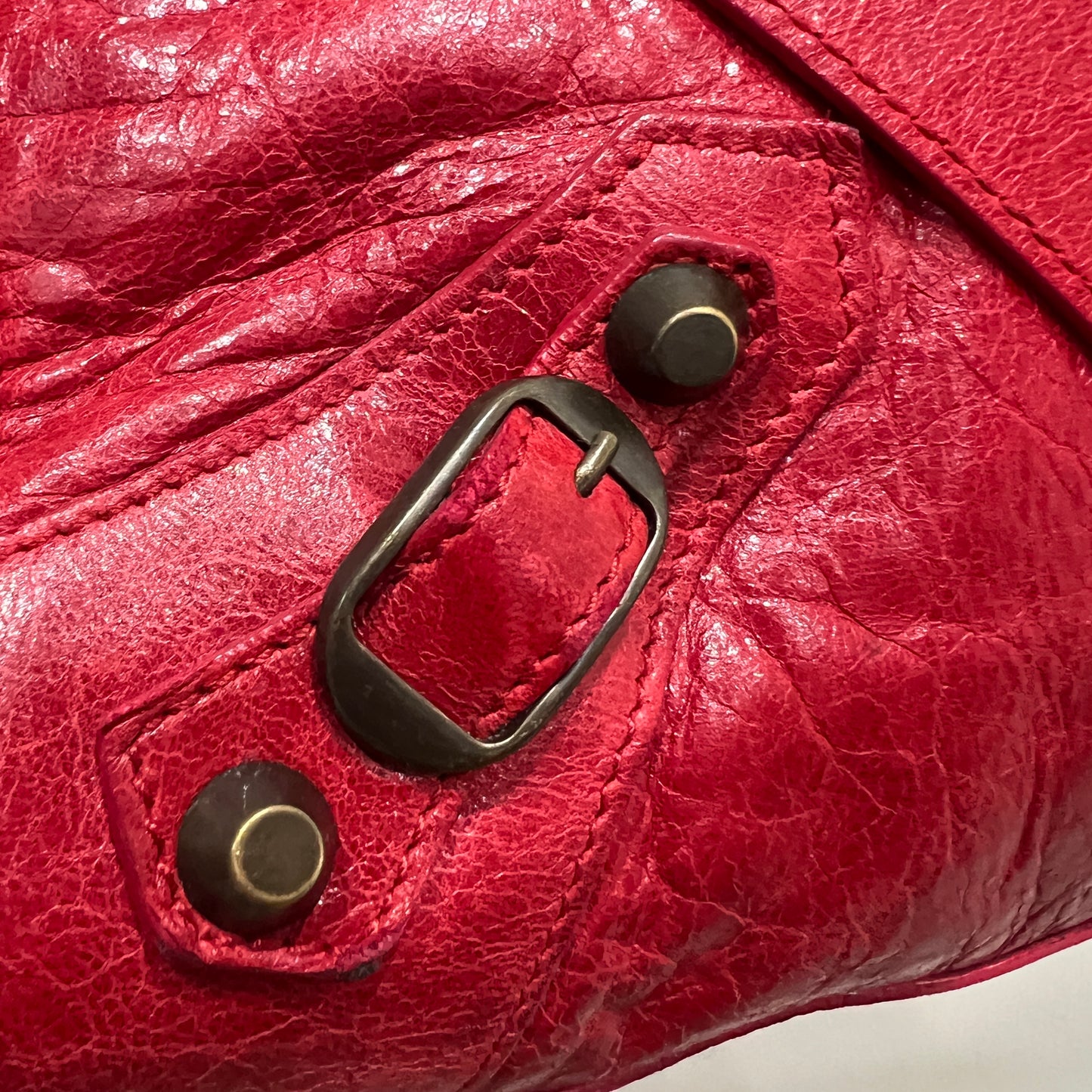 BALENCIAGA City Bag Red Medium