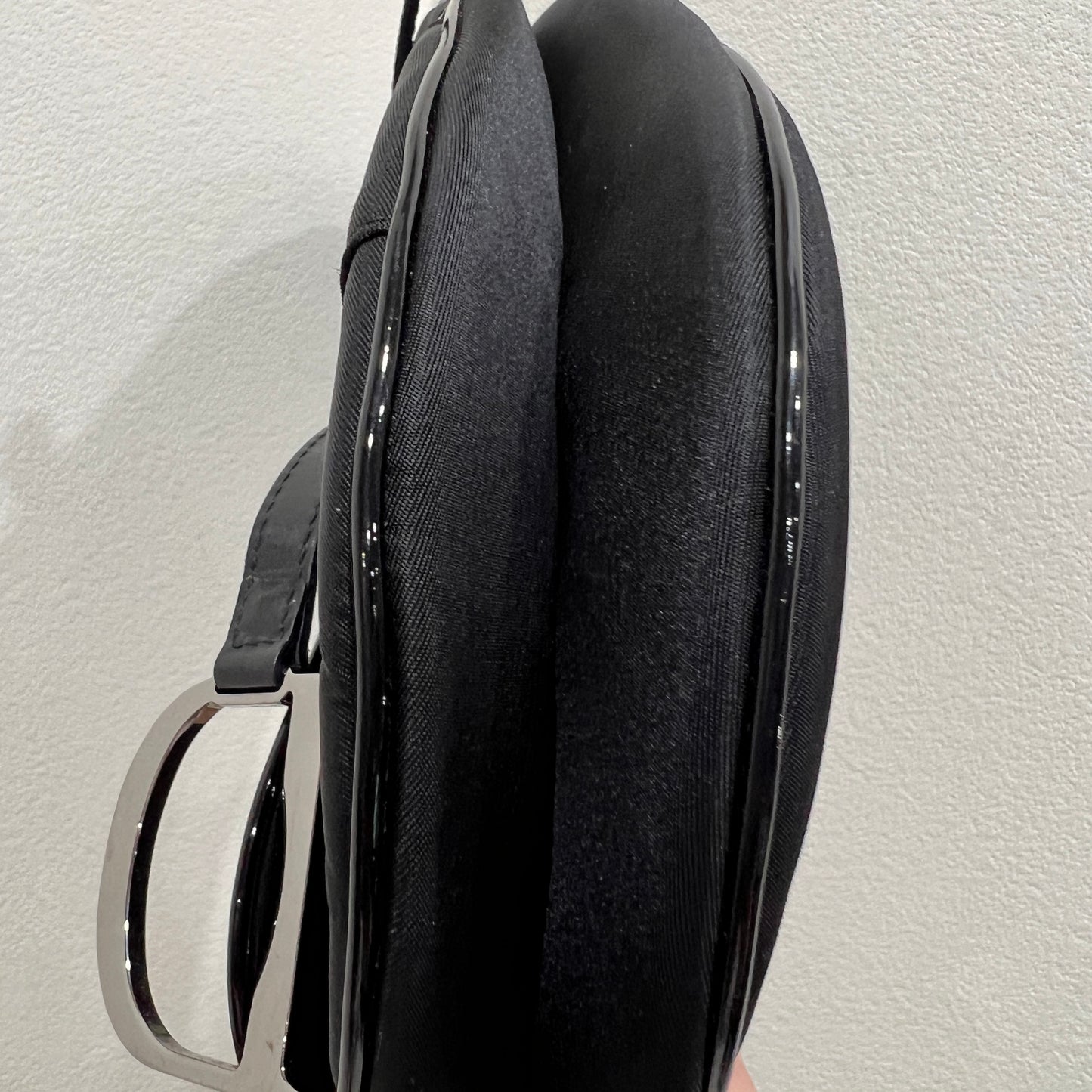 DIOR Black Saddle Bag